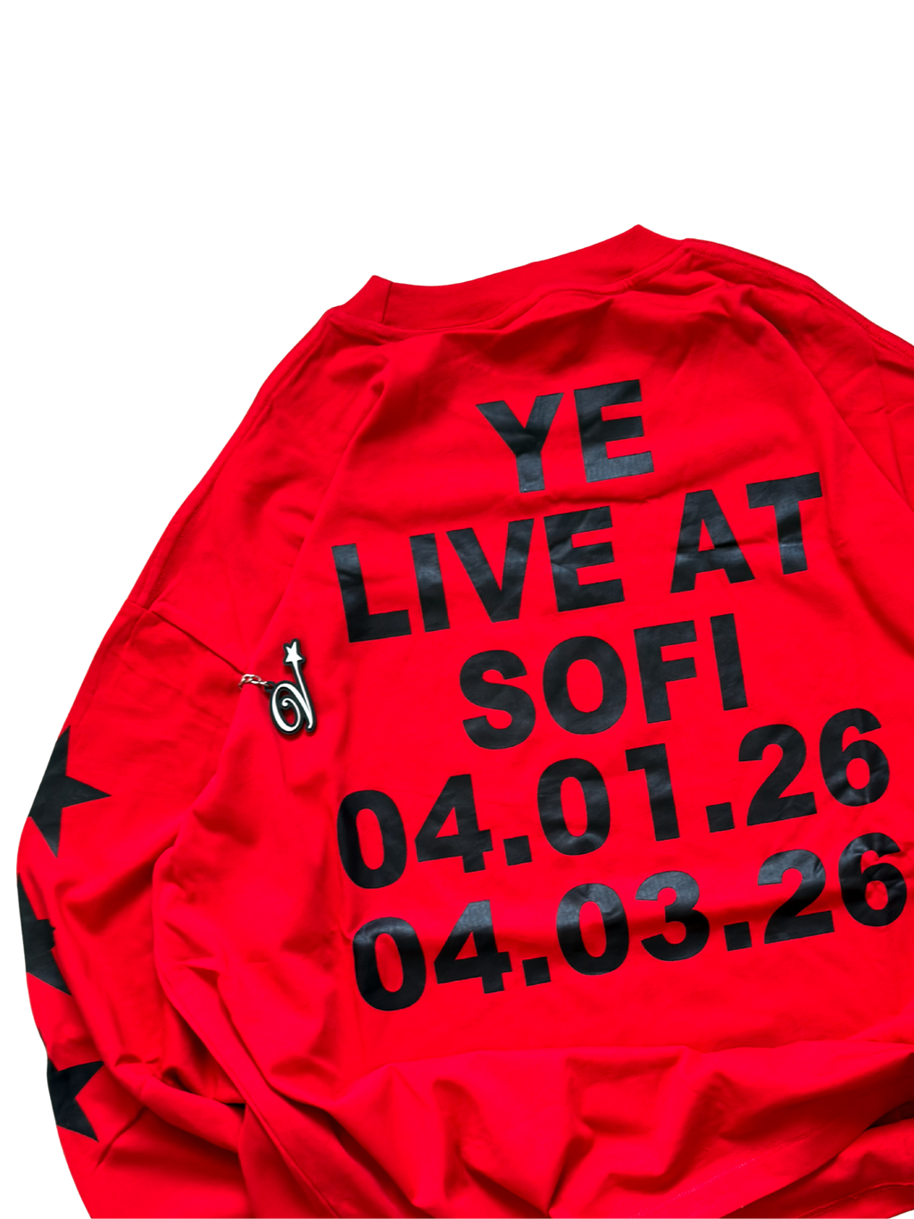 Kanye West Bully LS-03 Mask Longsleeve Red