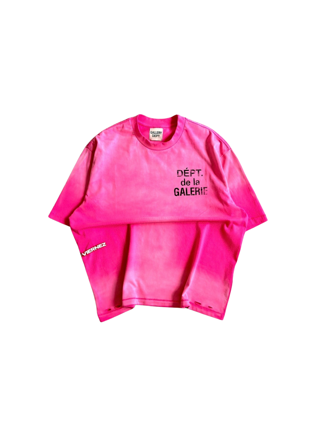 Gallery Dept. French Tee in Flo Pink