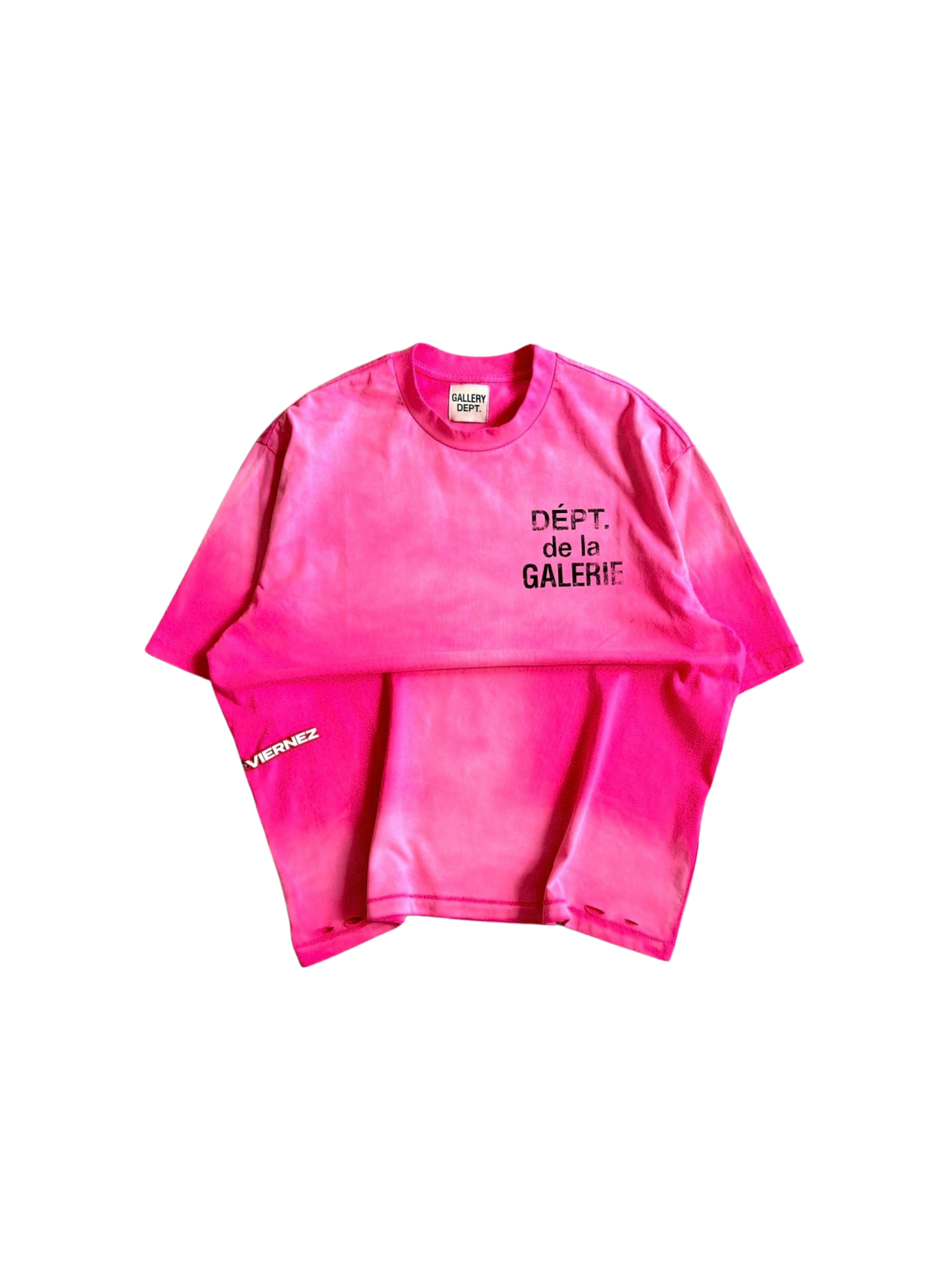 Gallery Dept. French Tee in Flo Pink