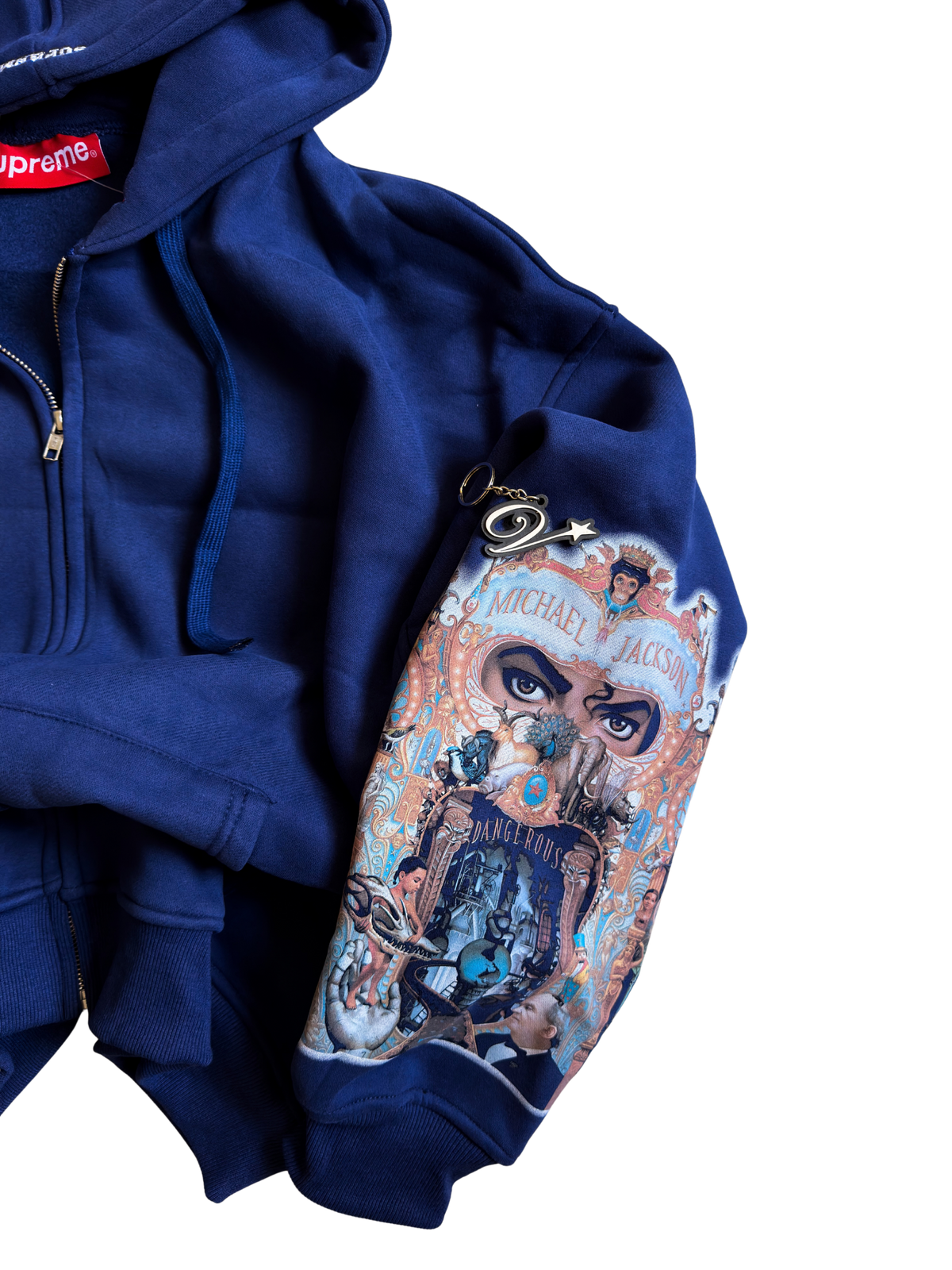 Supreme Michael Jackson Dangerous Zip Up Hoodie