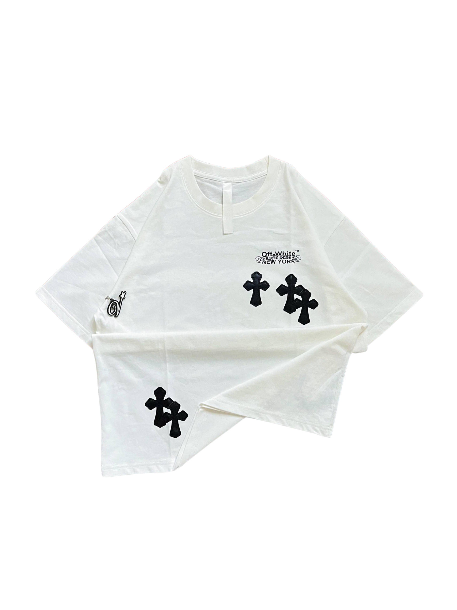 Chrome Hearts X Off White tee