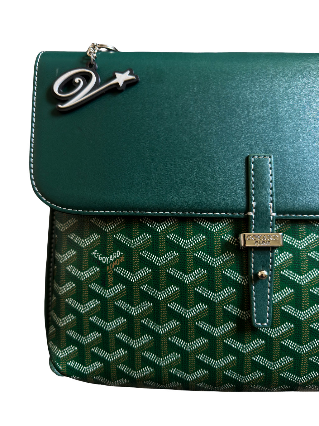Goyard Coursier Messenger Bag in Green