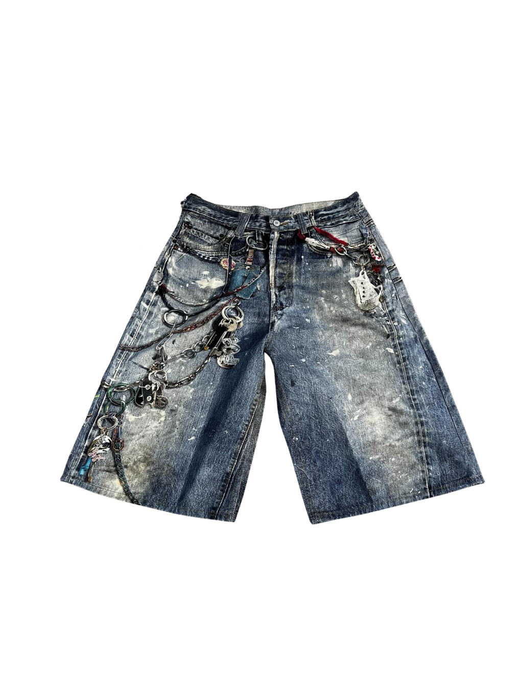 Acne Studios 1981 Trompe Denim Shorts