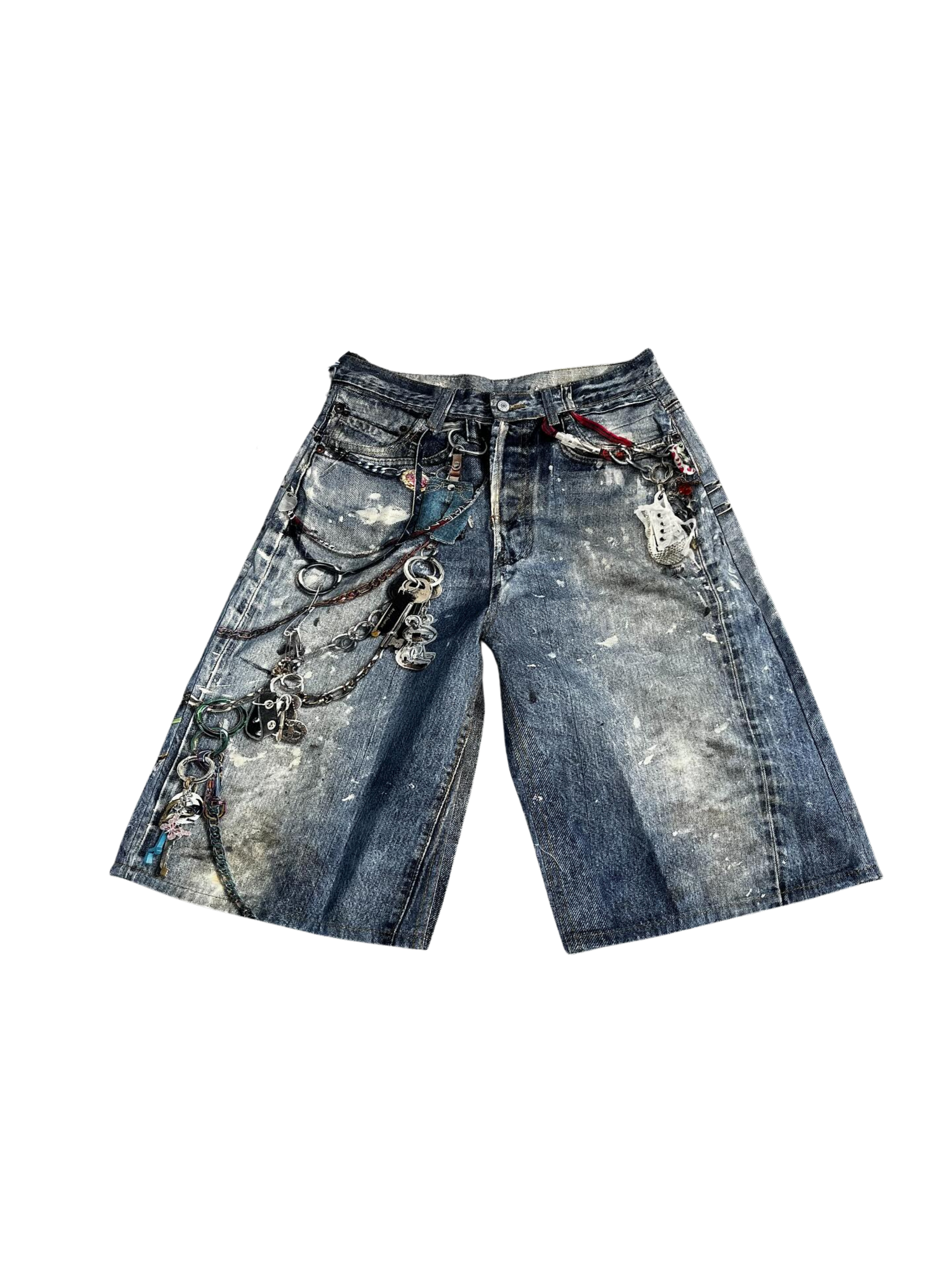 Acne Studios 1981 Trompe Denim Shorts