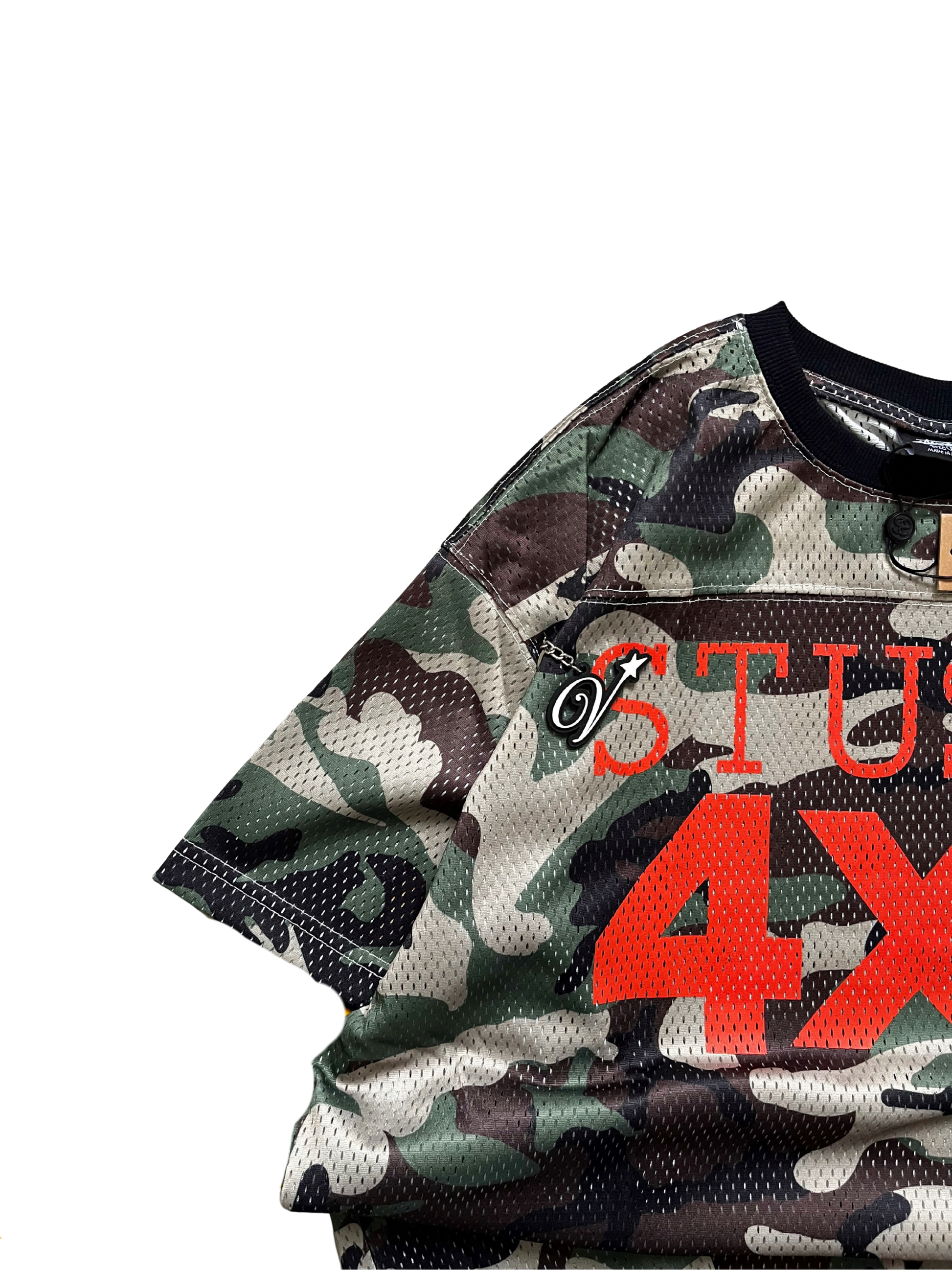 Stussy Camo 4x4 jersey