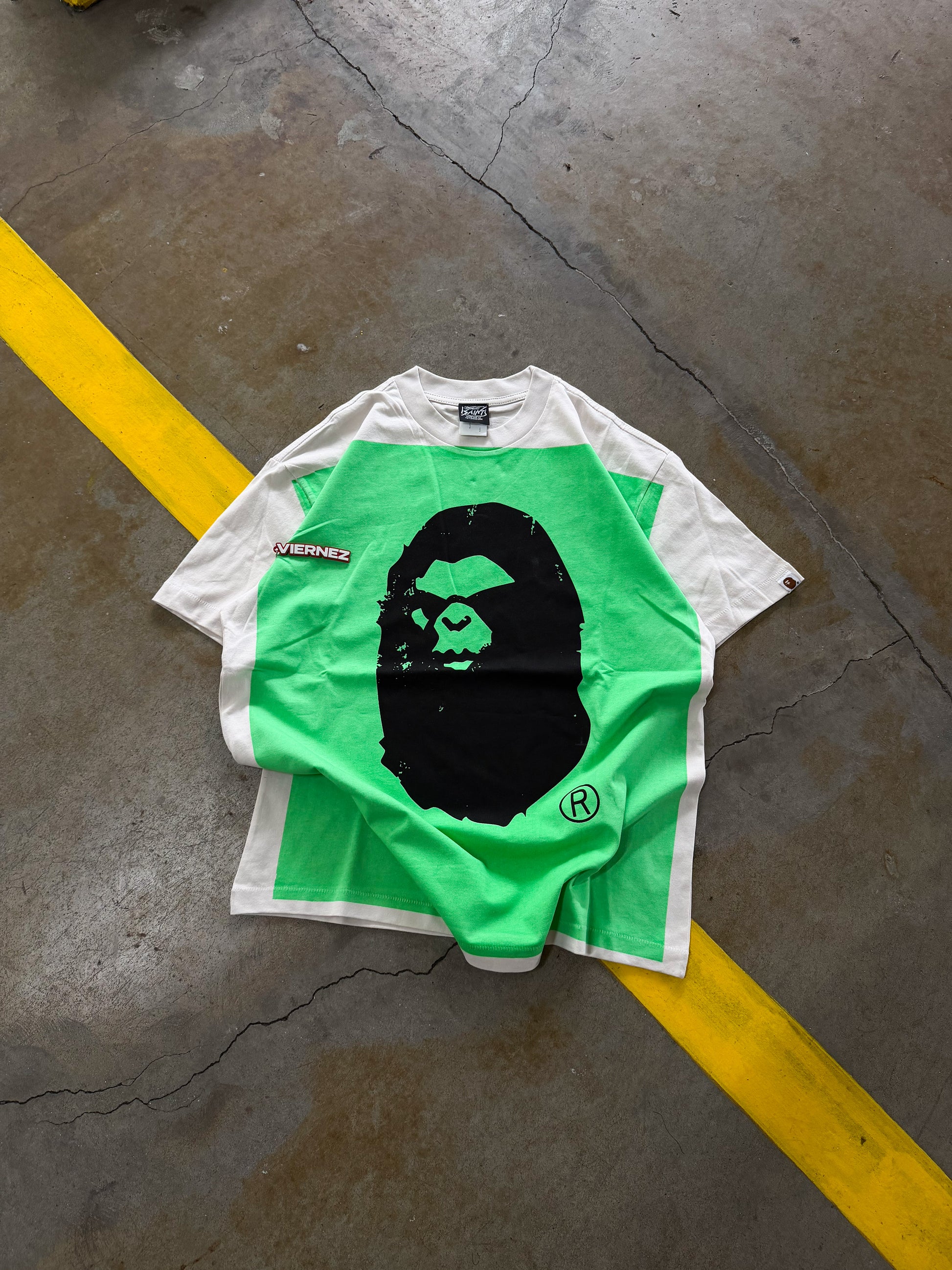 Bape X Saint MXXXXX "MADE FACE" tee