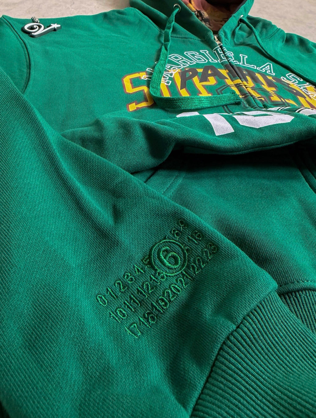 Supreme MM6 Maison Margiela Zip Up Hoodie