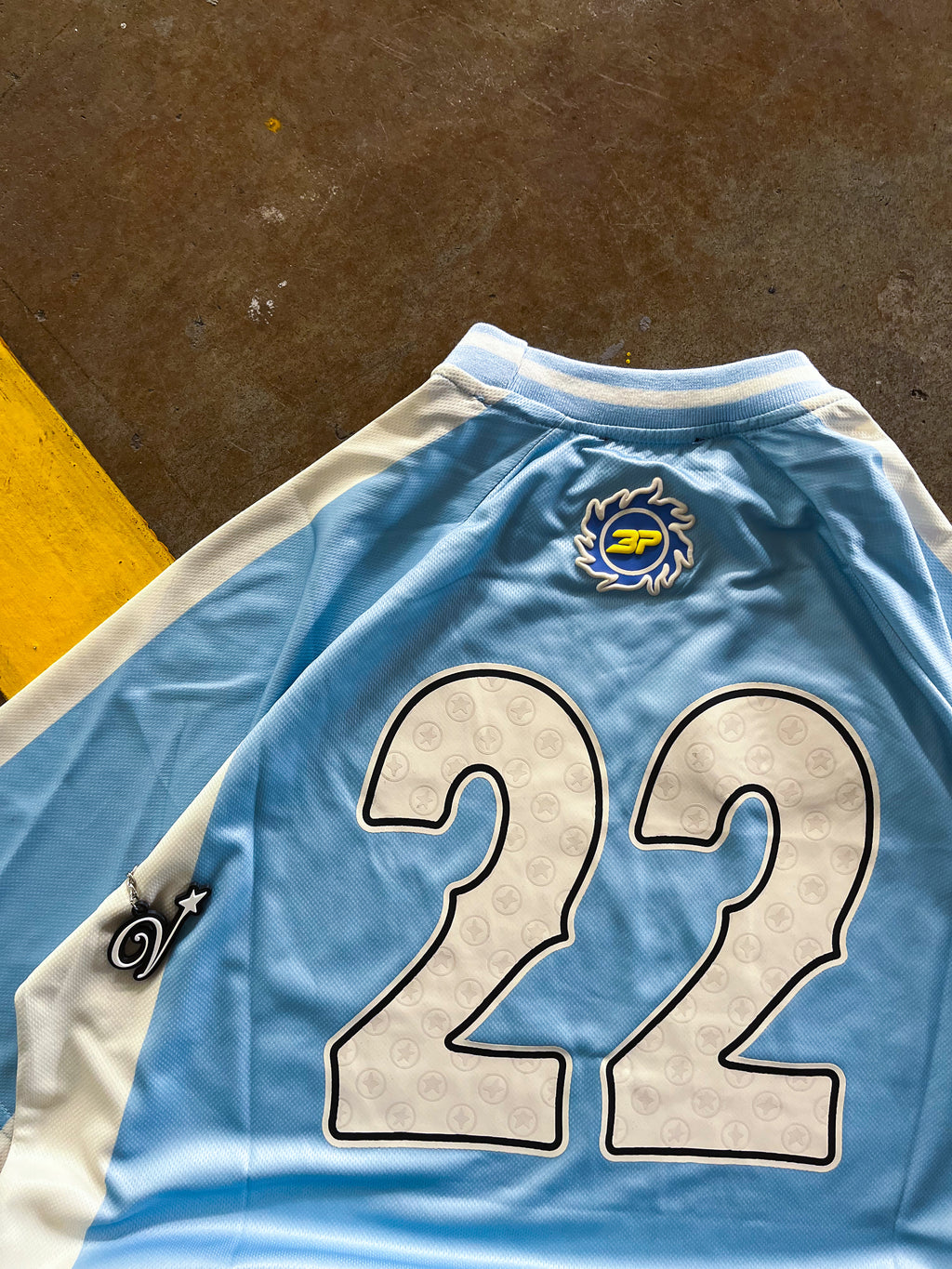 Broken Planet Light blue jersey