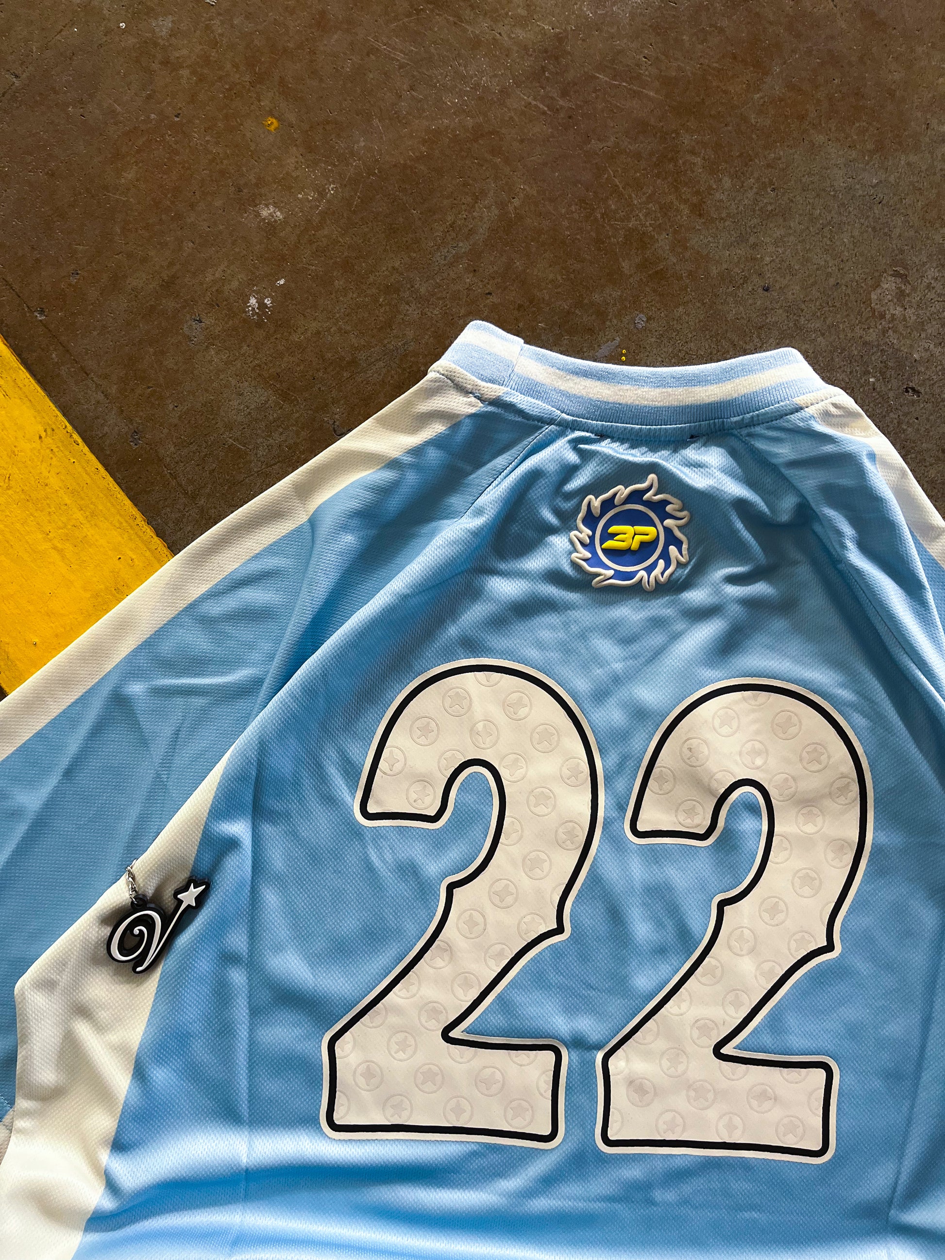 Broken Planet Light blue jersey