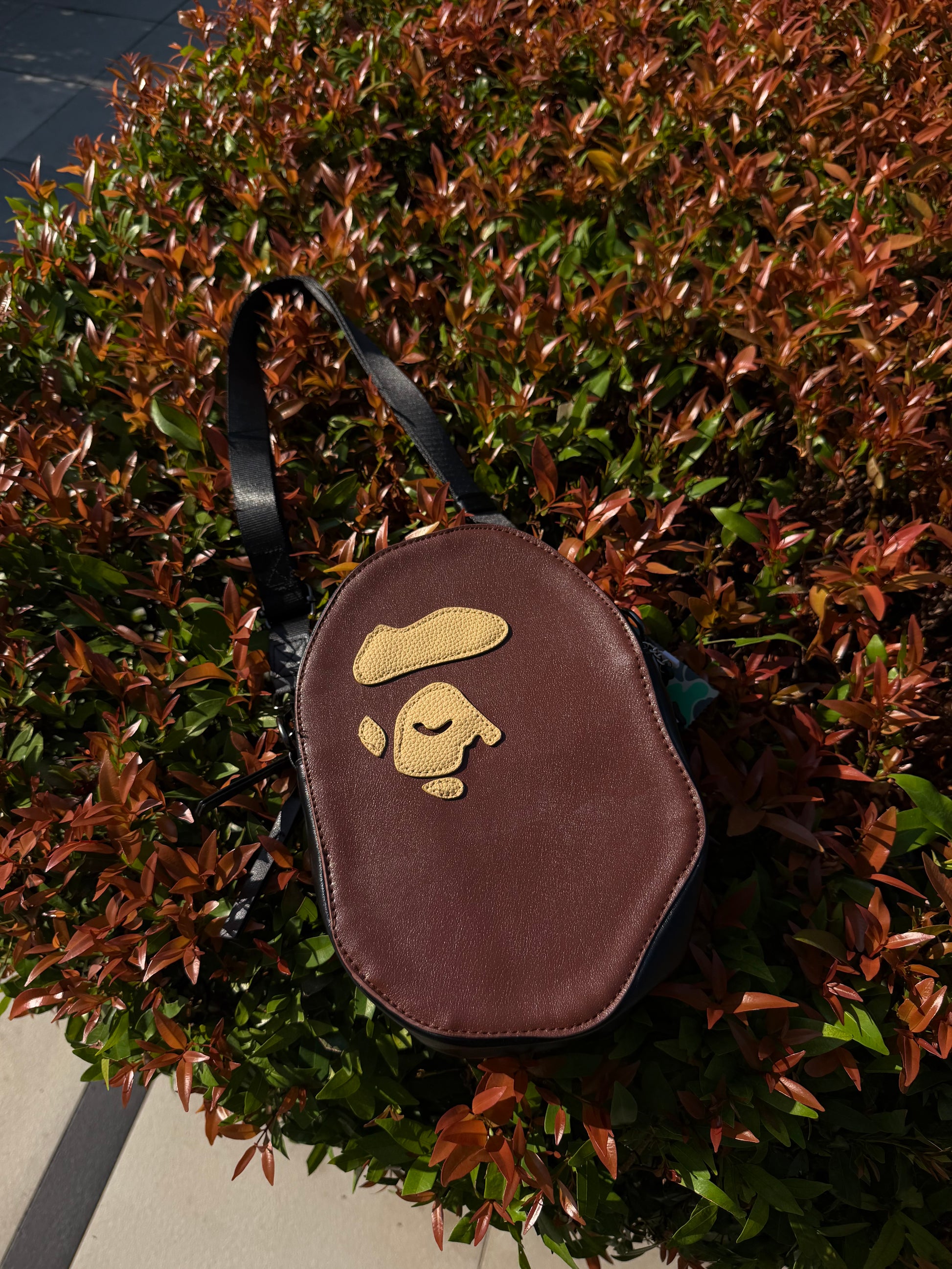 Bape Ape Head Shoulder Bag - On Hand
