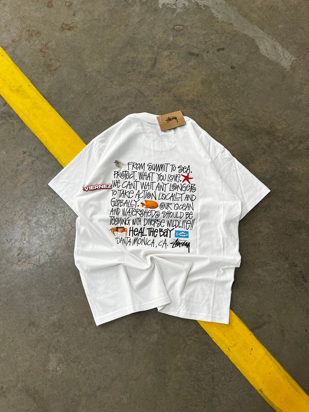 Stussy Heal the bay tee