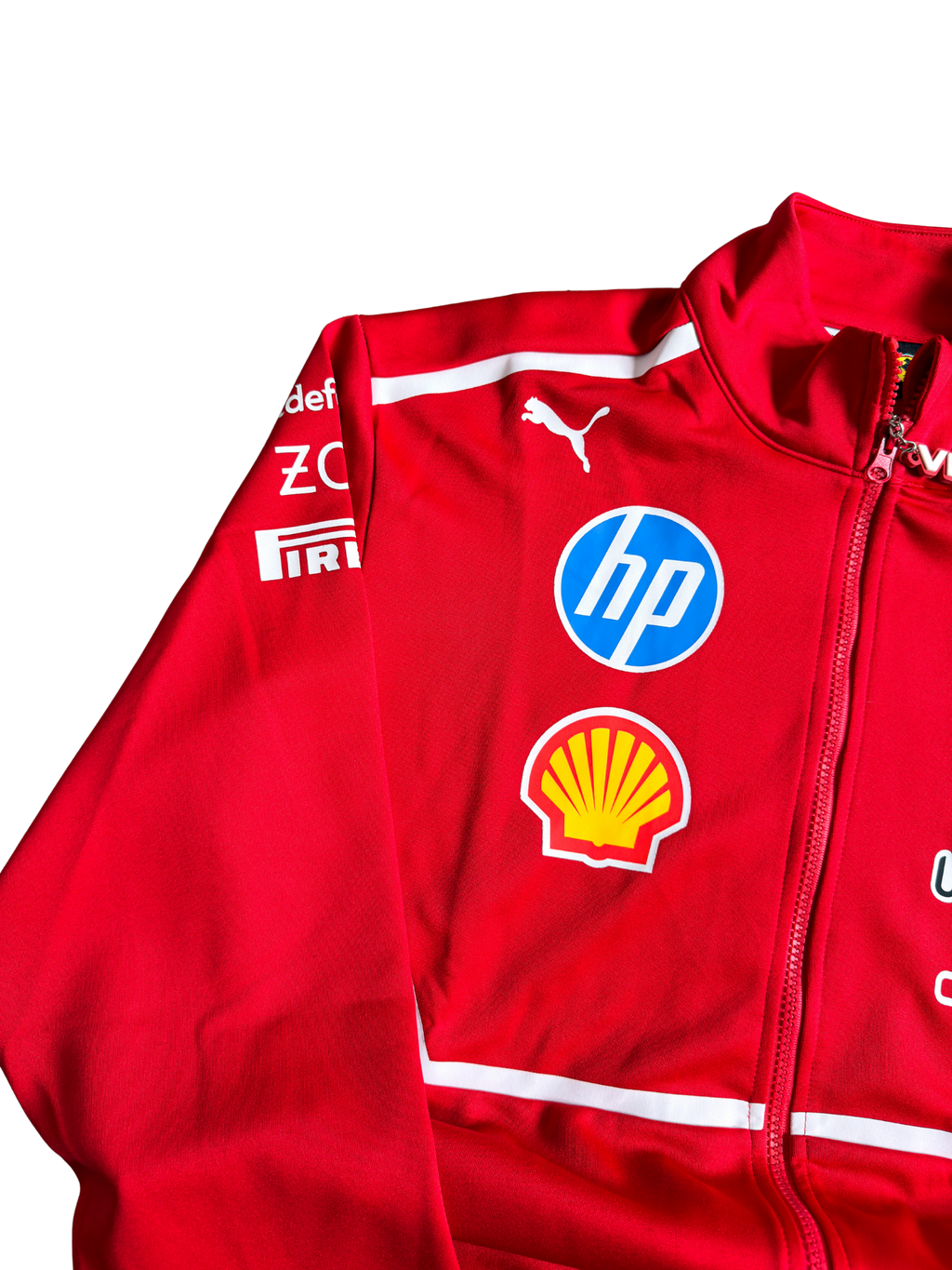 PUMA Scuderia Ferrari F1 Team Polo Jacket LARGE - ON HAND