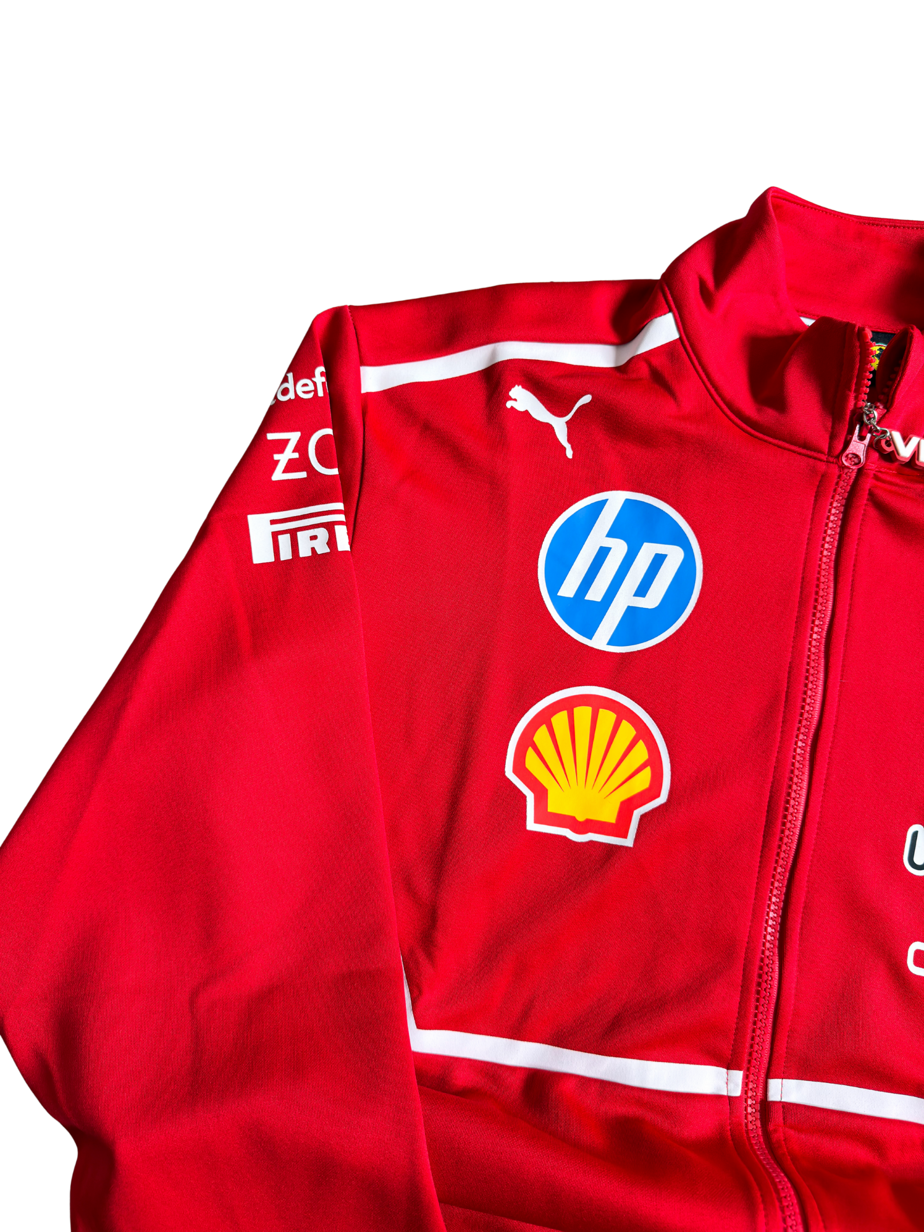 PUMA Scuderia Ferrari F1 Team Polo Jacket LARGE - ON HAND
