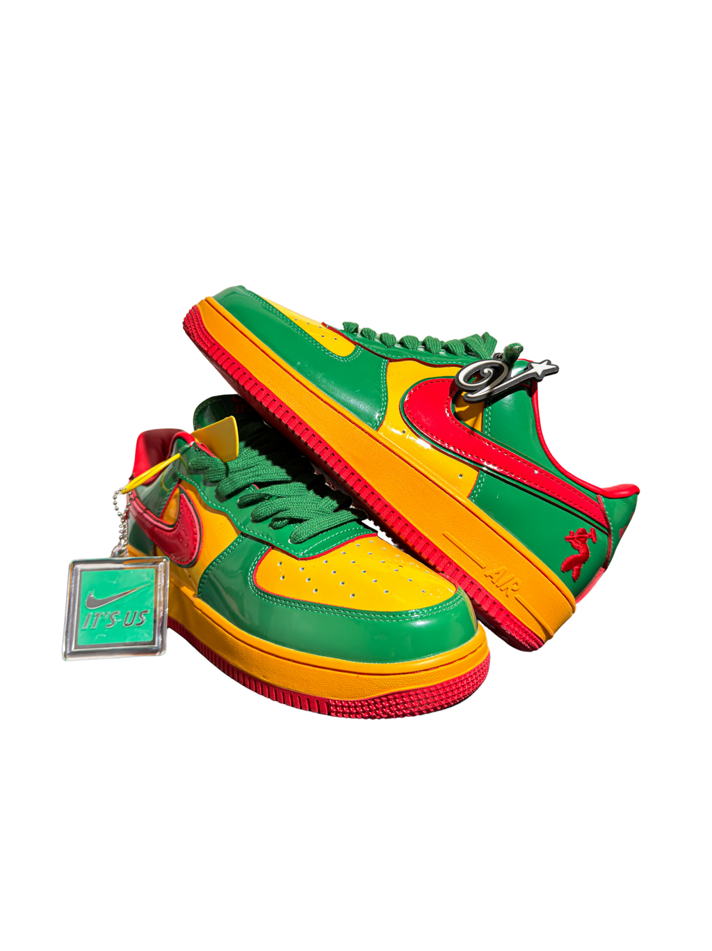 Nike AF1 x Lil Yachty Concrete Boys Lucky Green