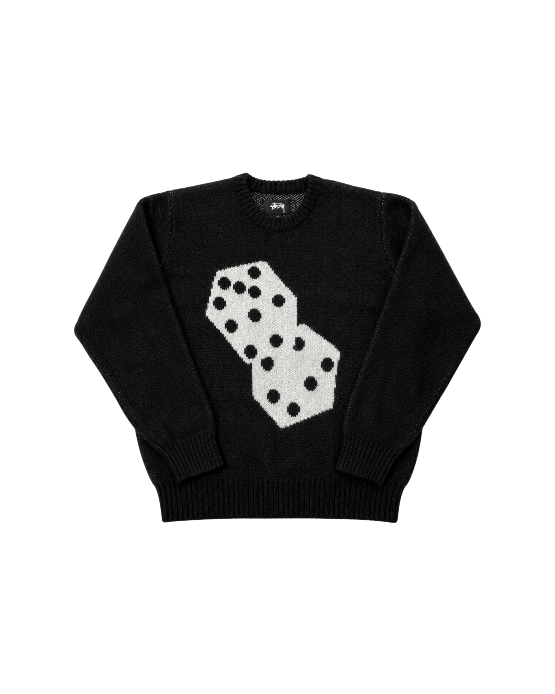 Stüssy dice mohair sweater