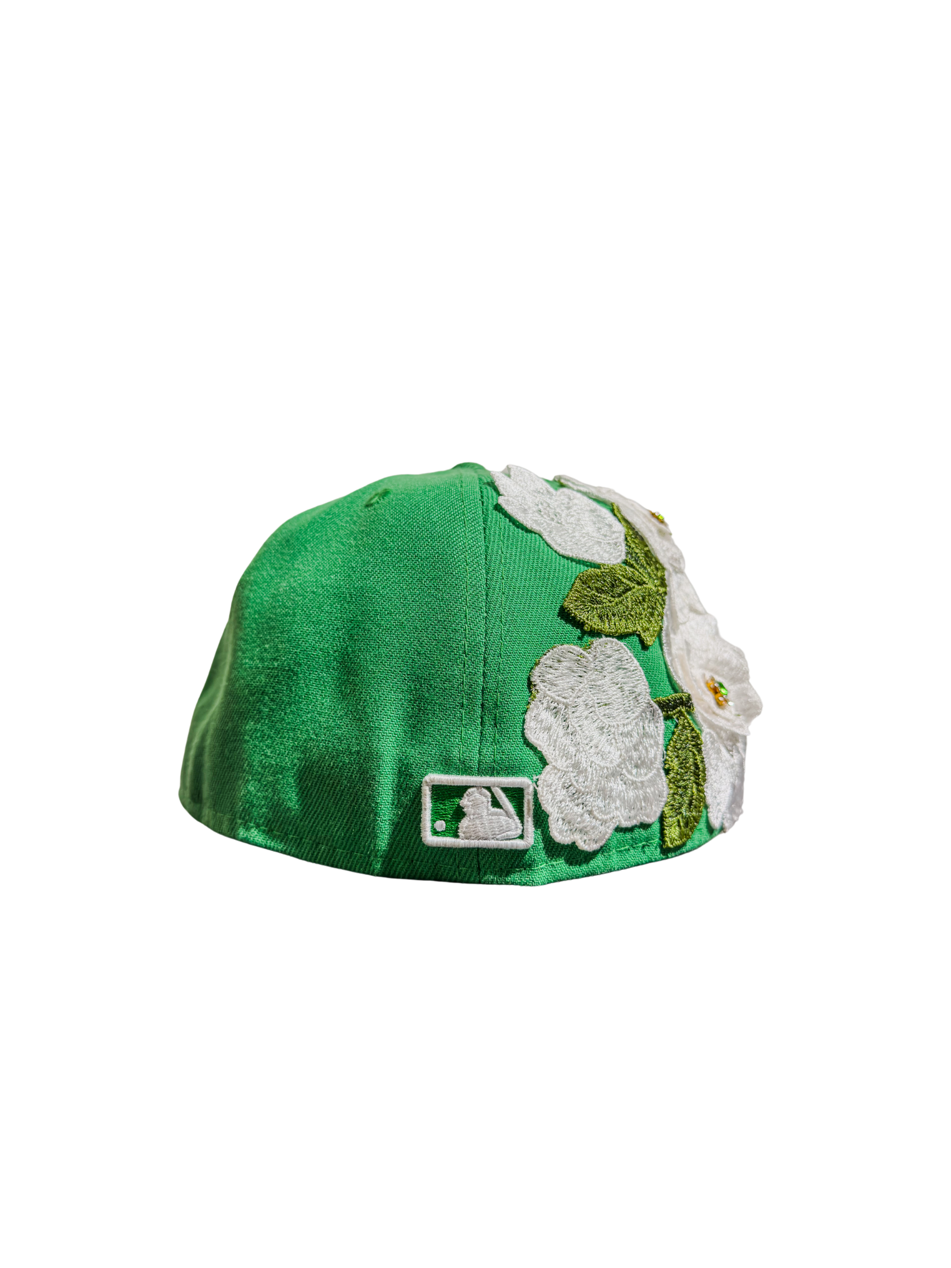 NY “La Fleur” Atelier Fitted Hat Green (Size 7) - ON HAND