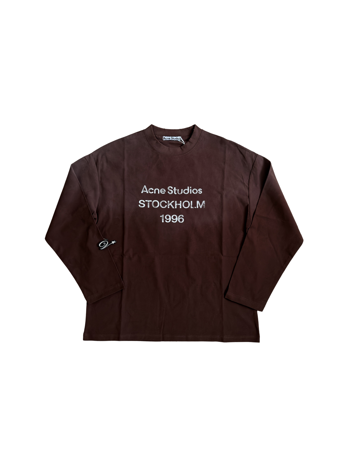 Acne Studios Distressed Summer Tones L/S Brown Medium - ON HAND