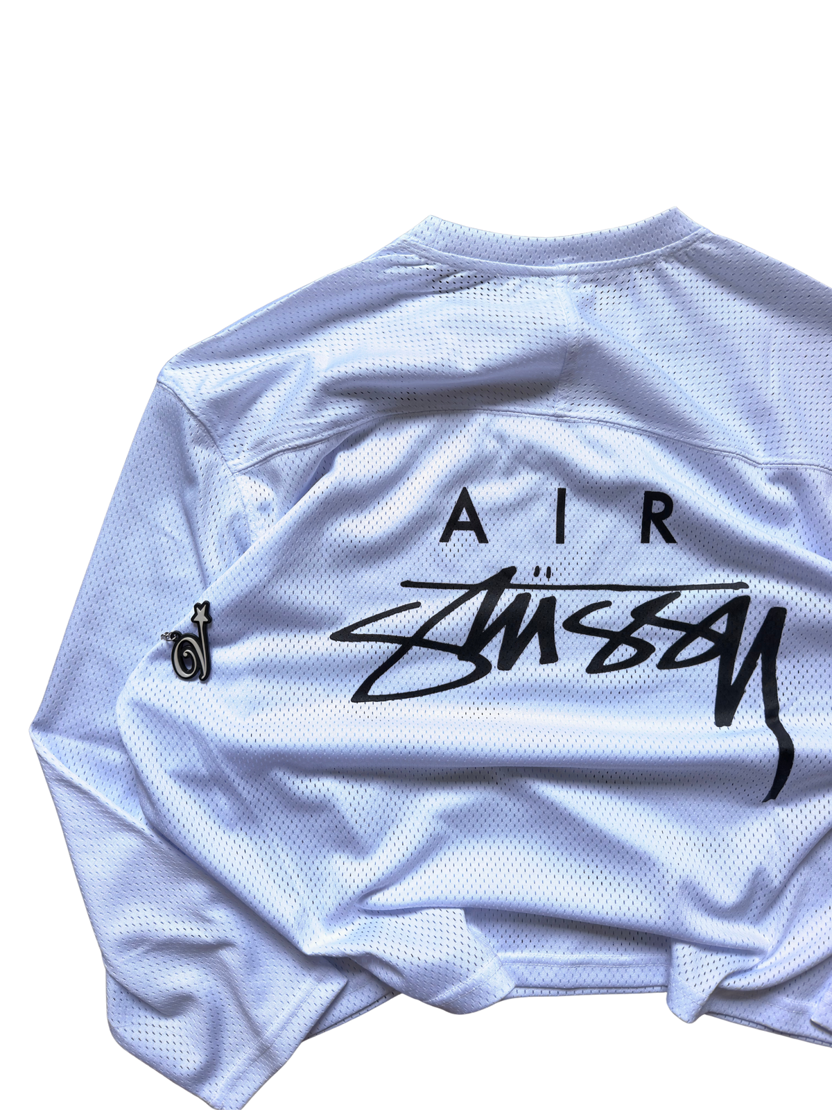 Stüșsy x nk mesh longsleeve White Small - ON HAND