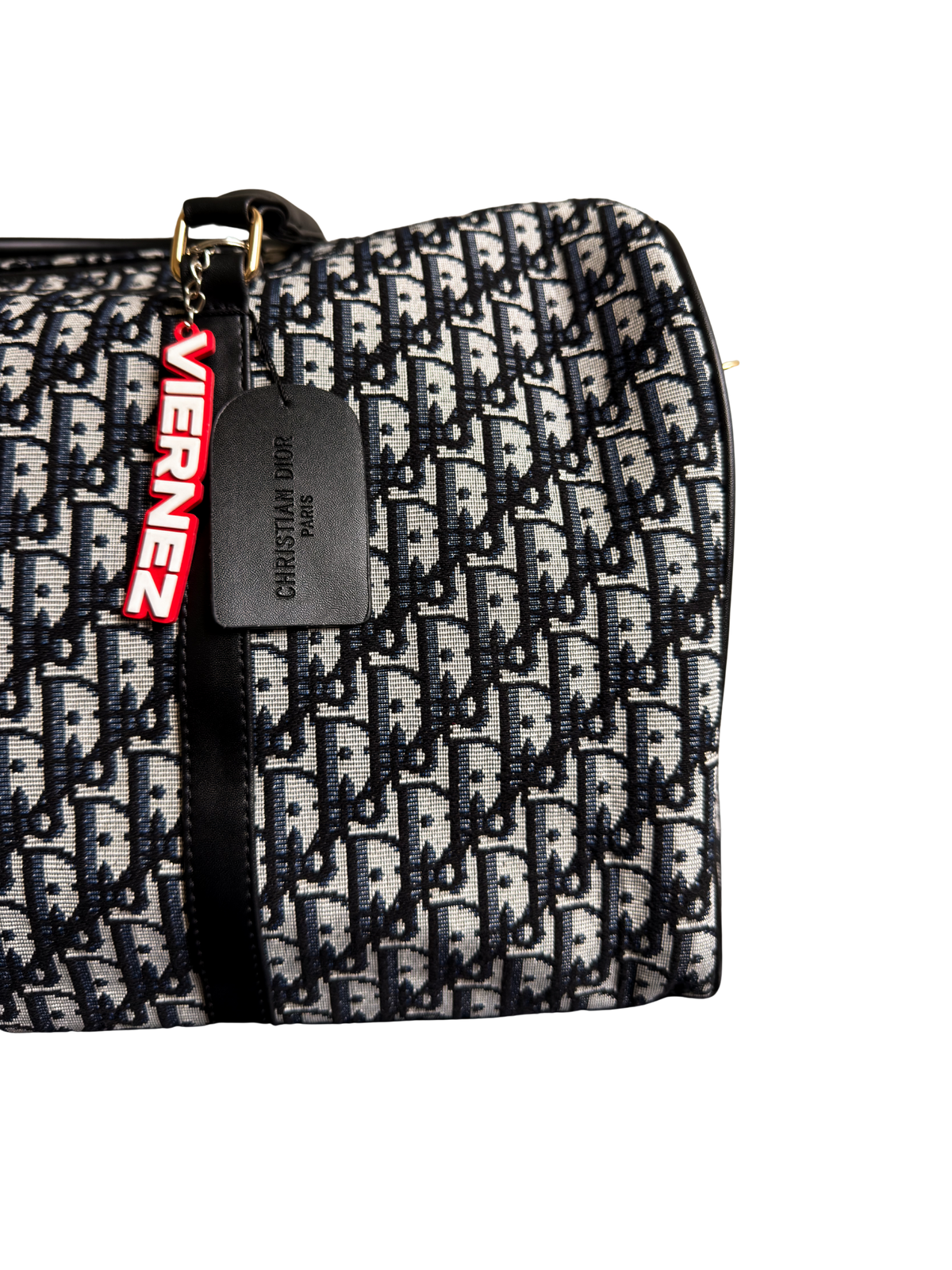 Dior Oblique Jacquard Lingot 50 Travel Bag
