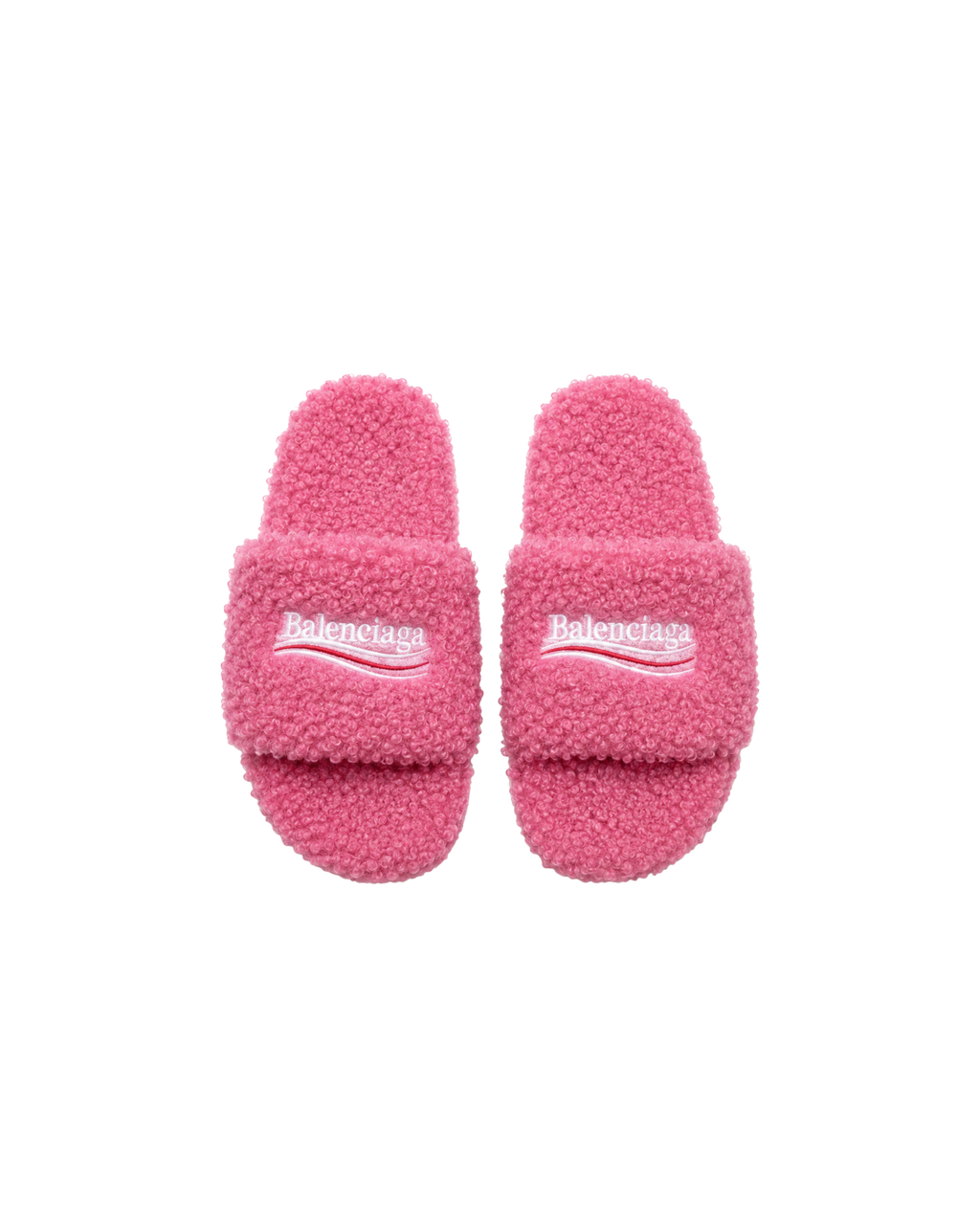 Balenciaga Fur Slides