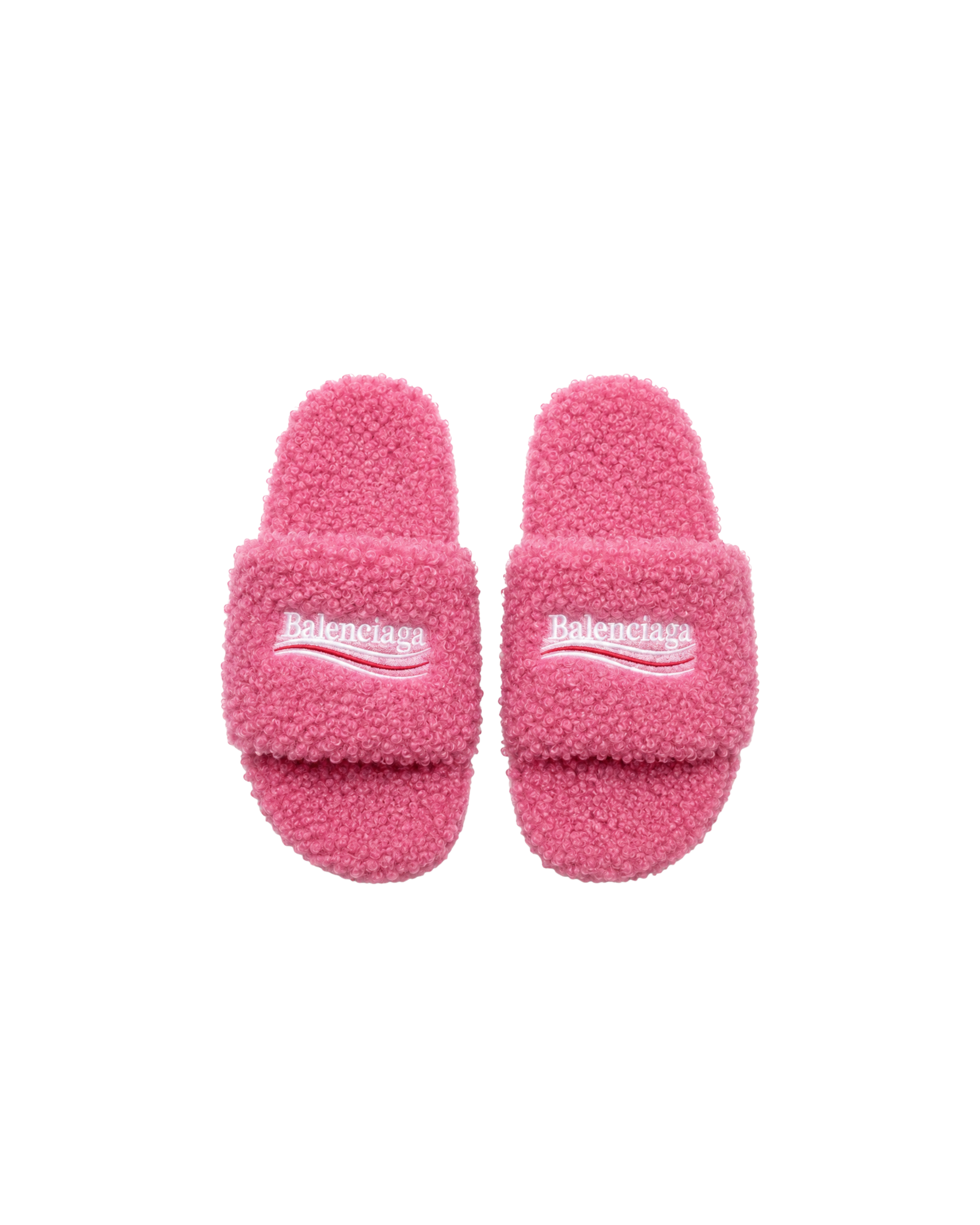 Balenciaga Fur Slides