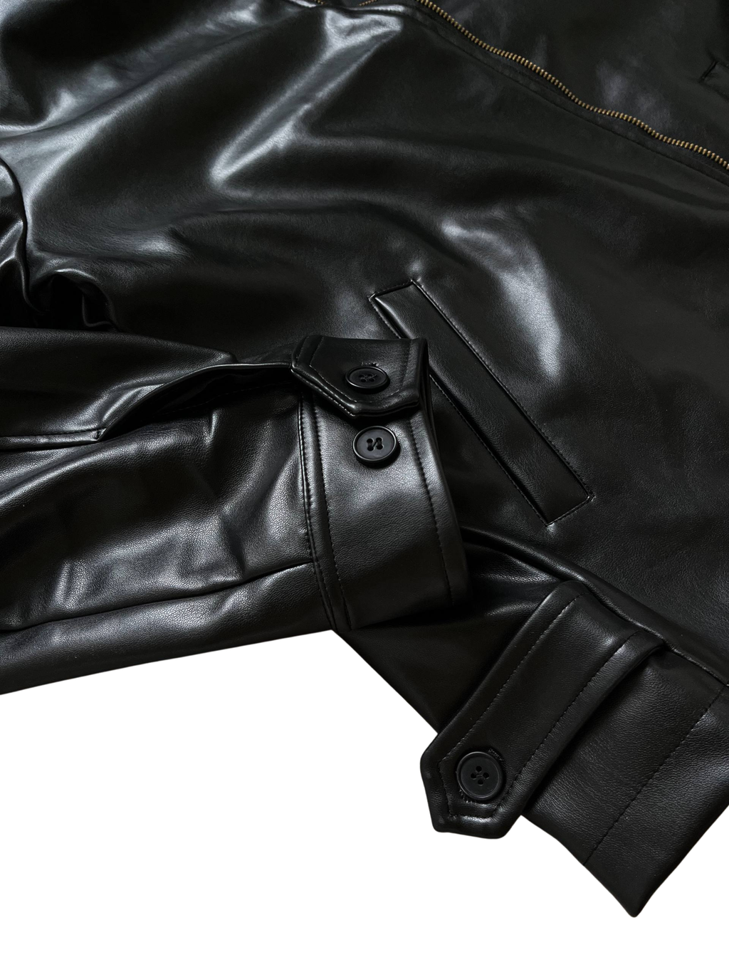 RL Glazed leather jacket