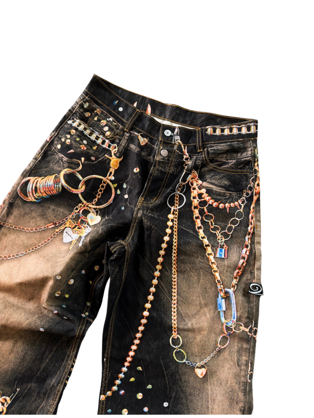 Acne Studios 1981 Biker trompe-l'œil Jeans XL - ON HAND