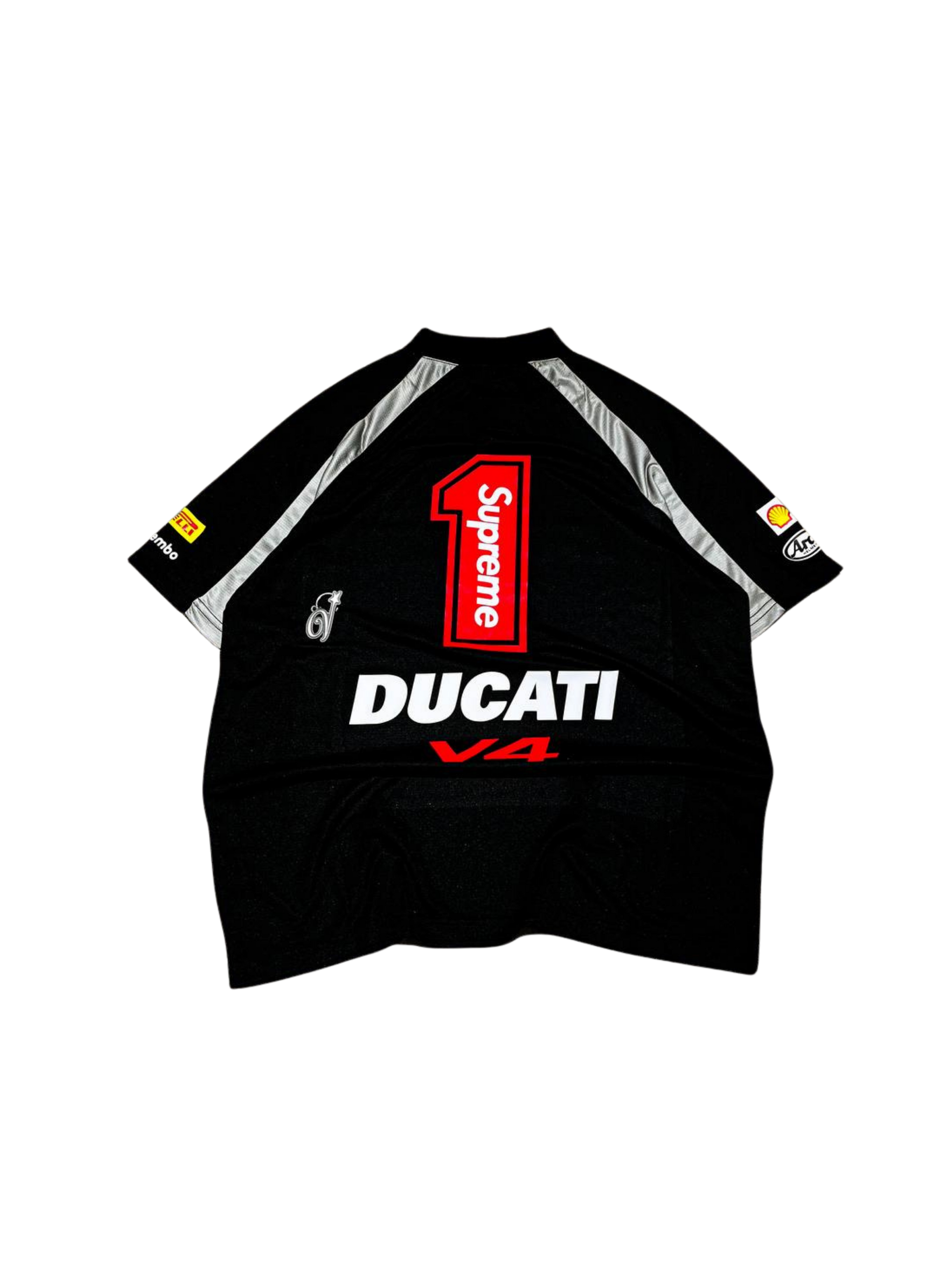 Supreme x Ducati Football tee