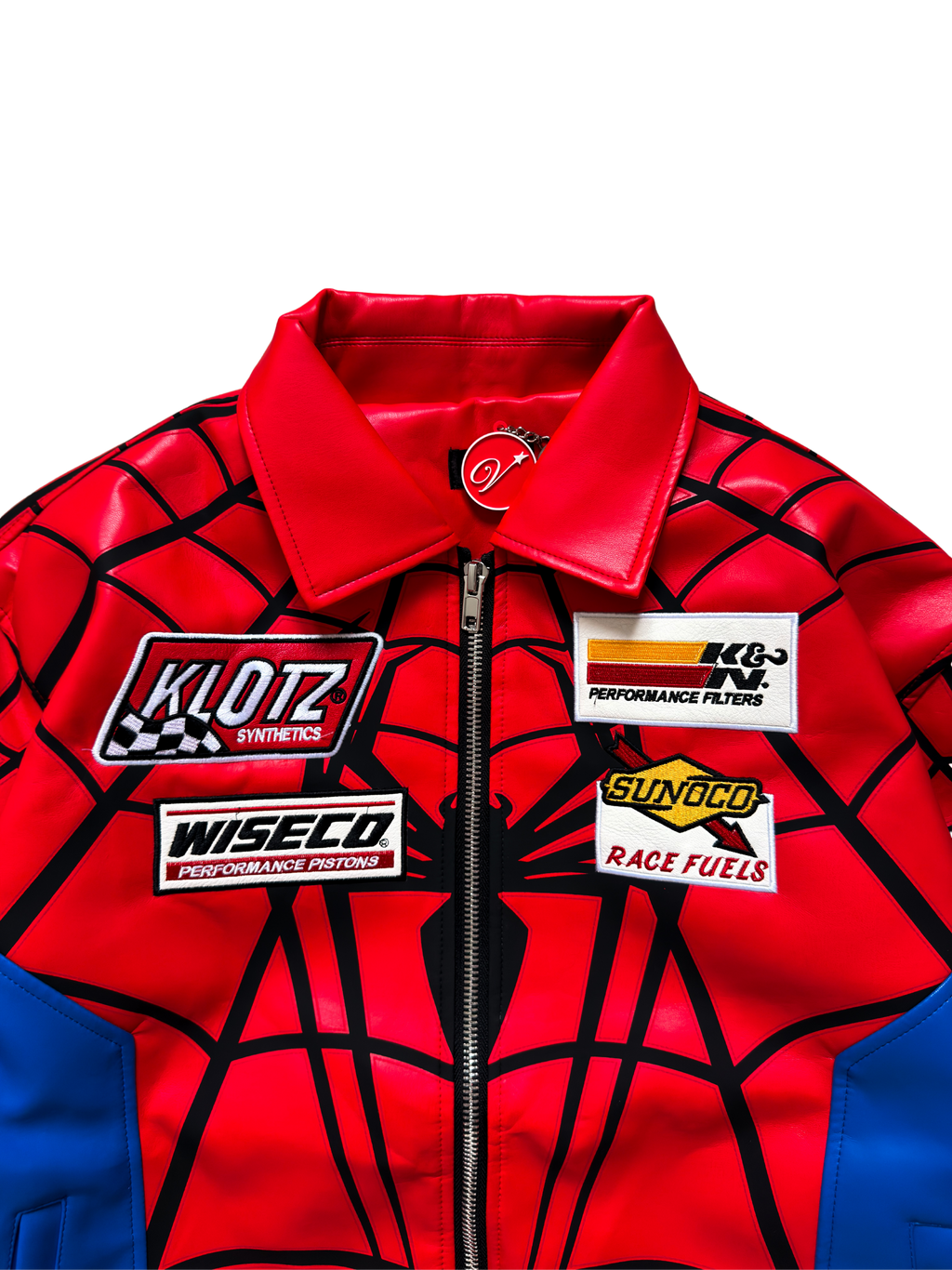 Supreme X Vanson Leathers Spider-Man Jacket