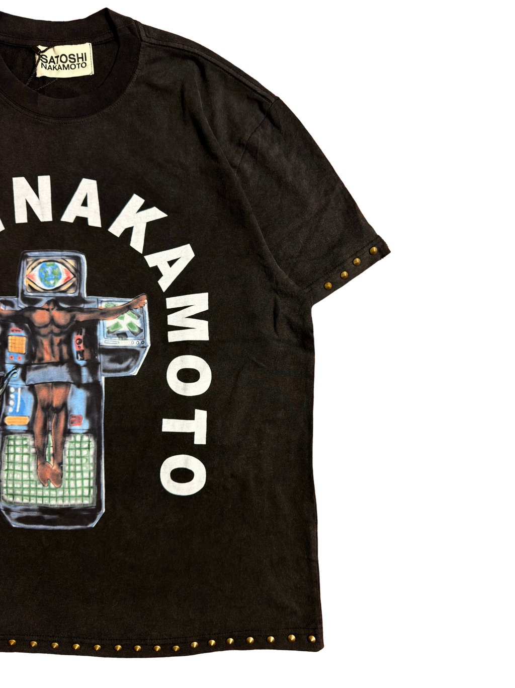 Satoshi Nakamoto "Welcome to the Machine" Tee