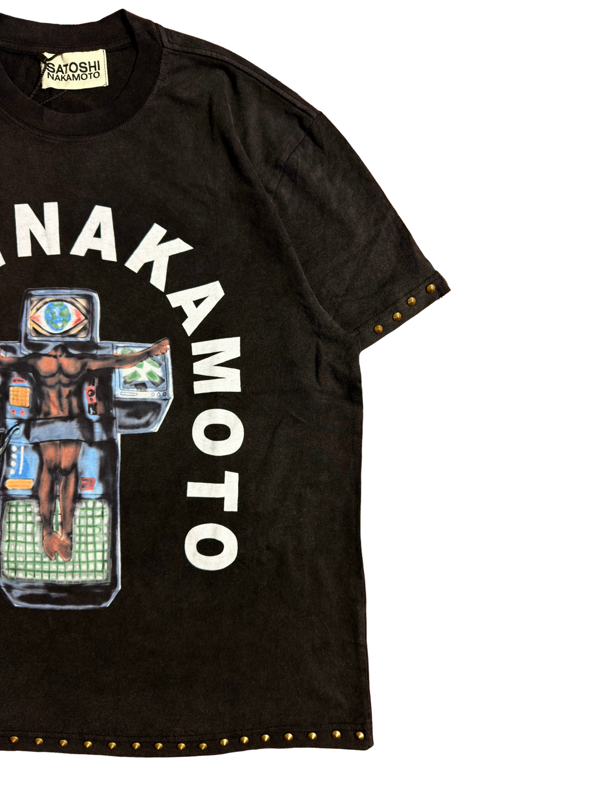 Satoshi Nakamoto "Welcome to the Machine" Tee
