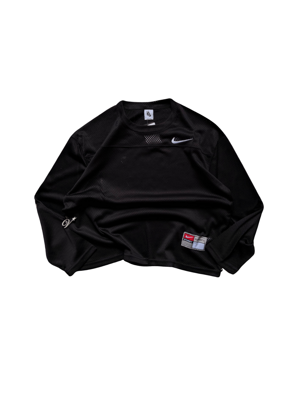 Stüșsy x nk mesh longsleeve Black Small - ON HAND