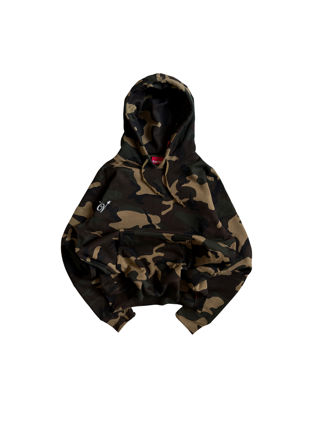 Supreme "Camo" Appliqué Hoodie