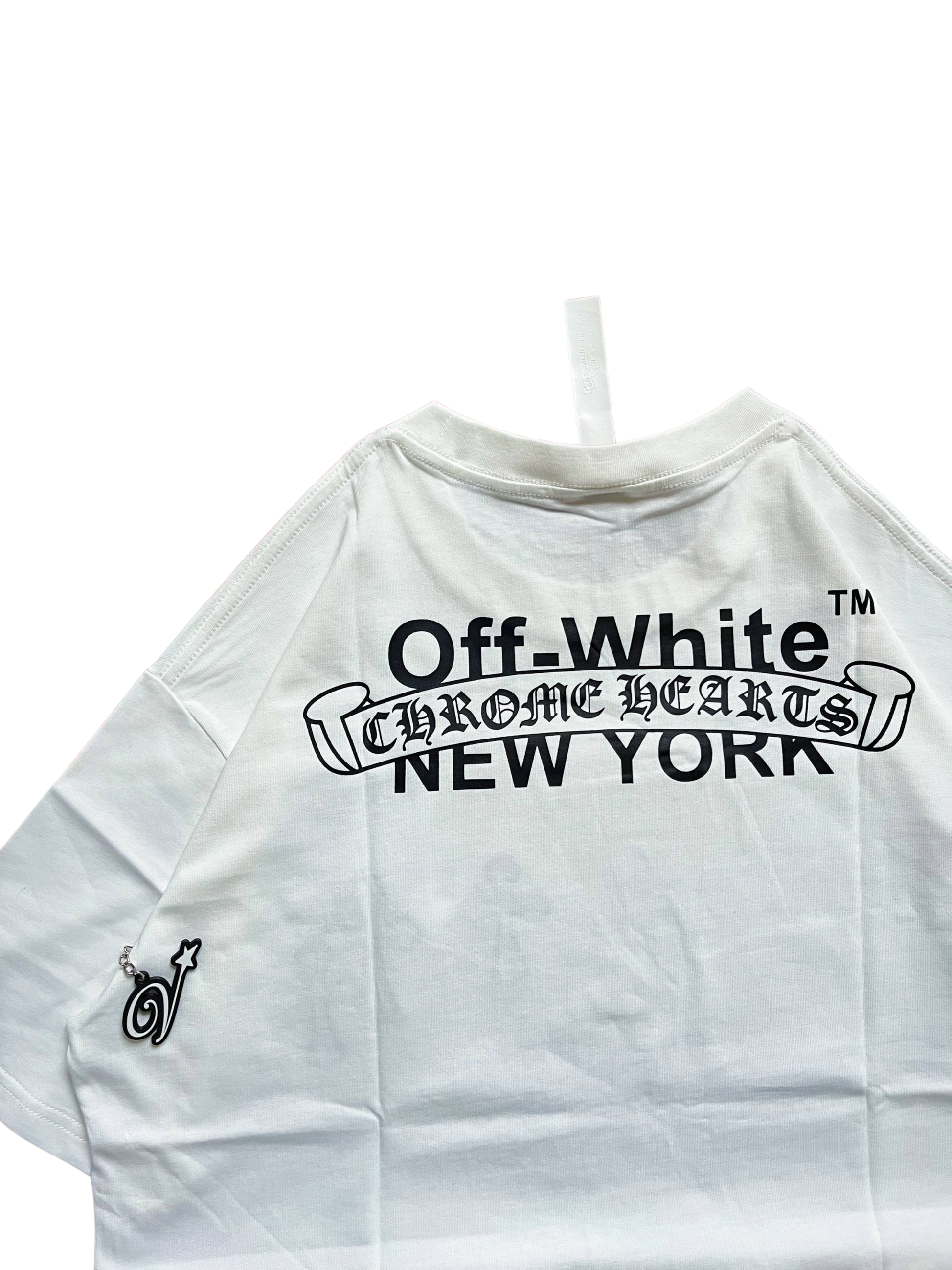 Chrome Hearts X Off White tee