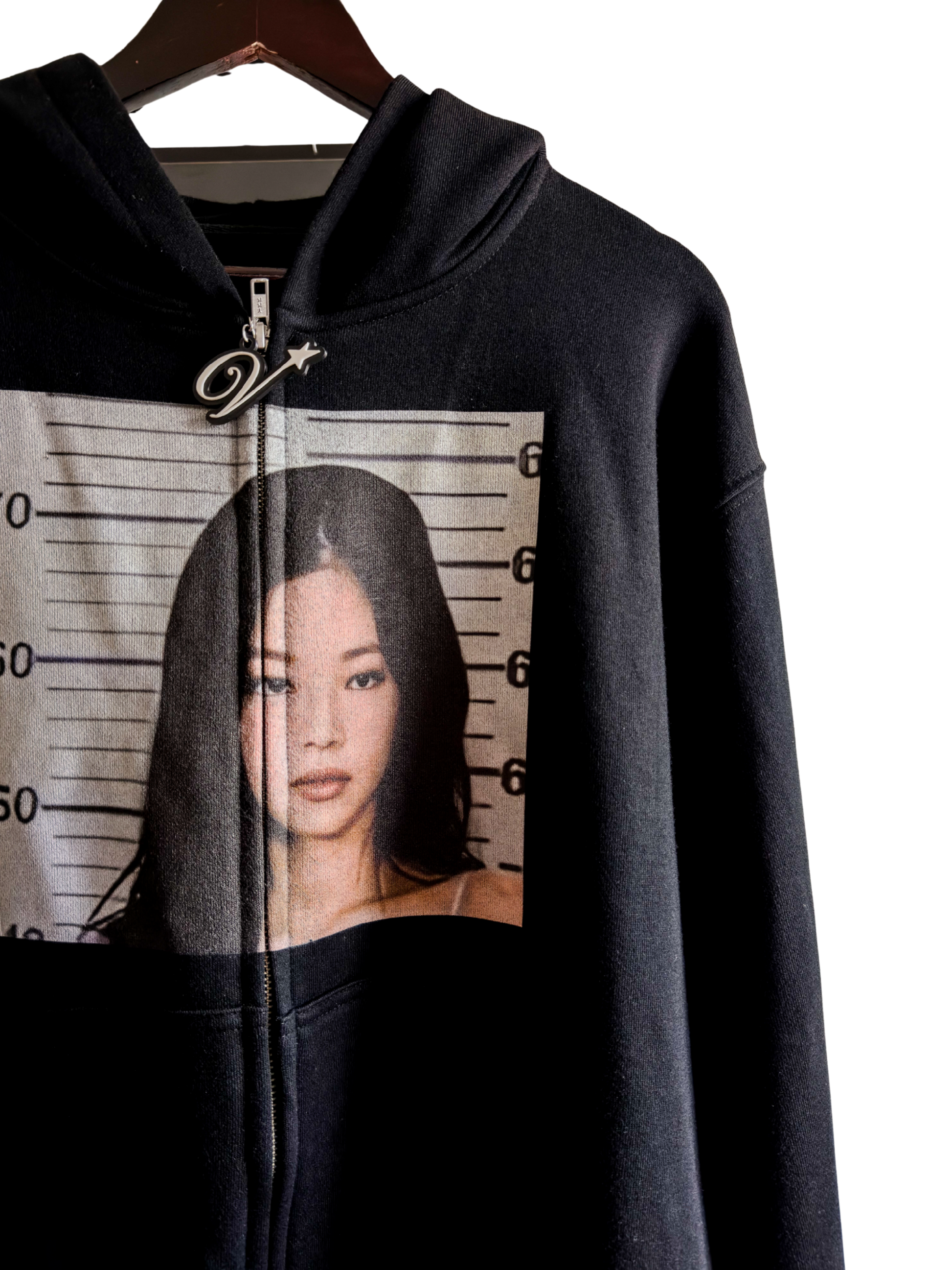 Free Jennie Kim Zip Up Hoodie