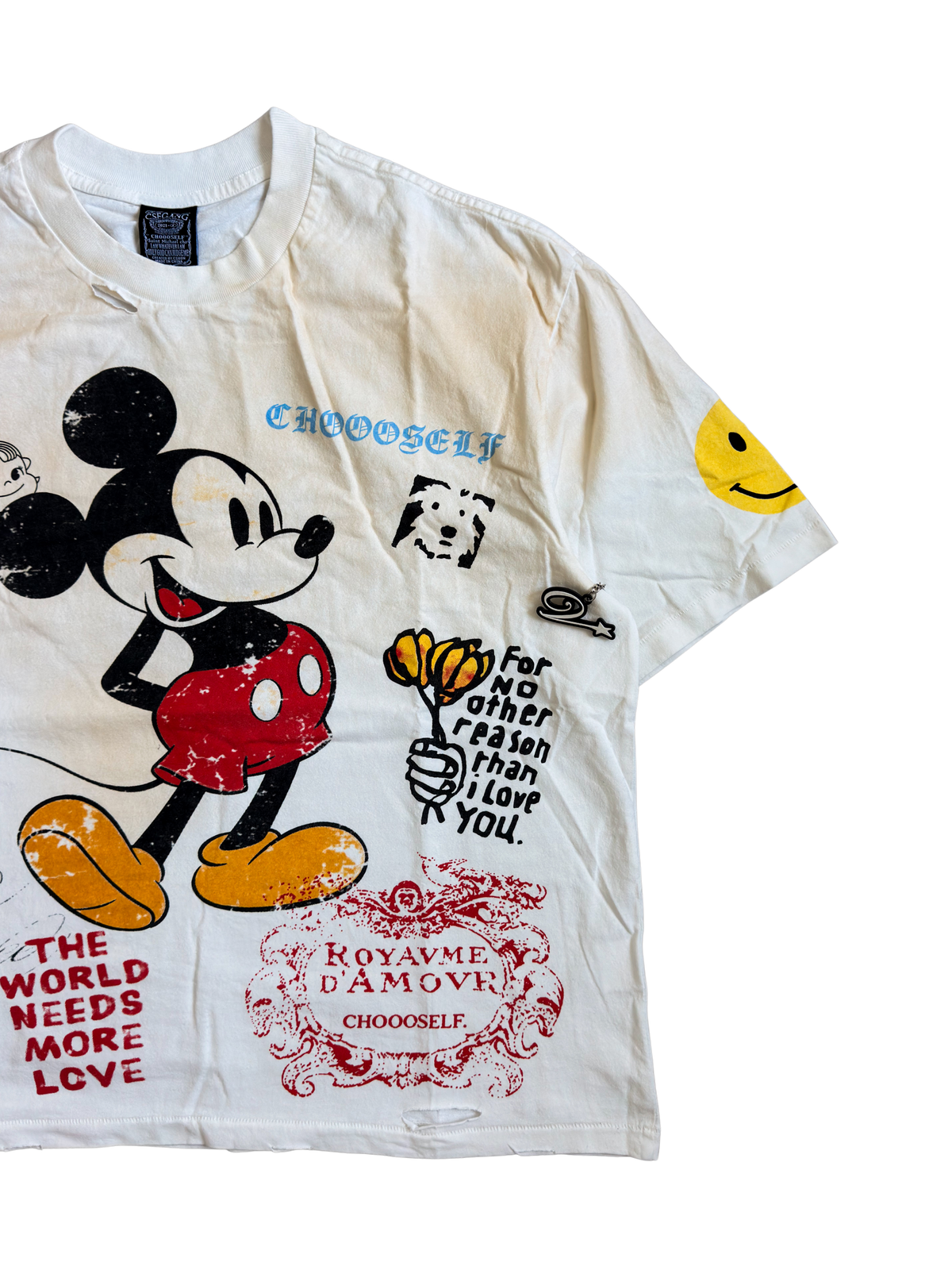 Saint Mxxxxx Mickey Mouse Tee