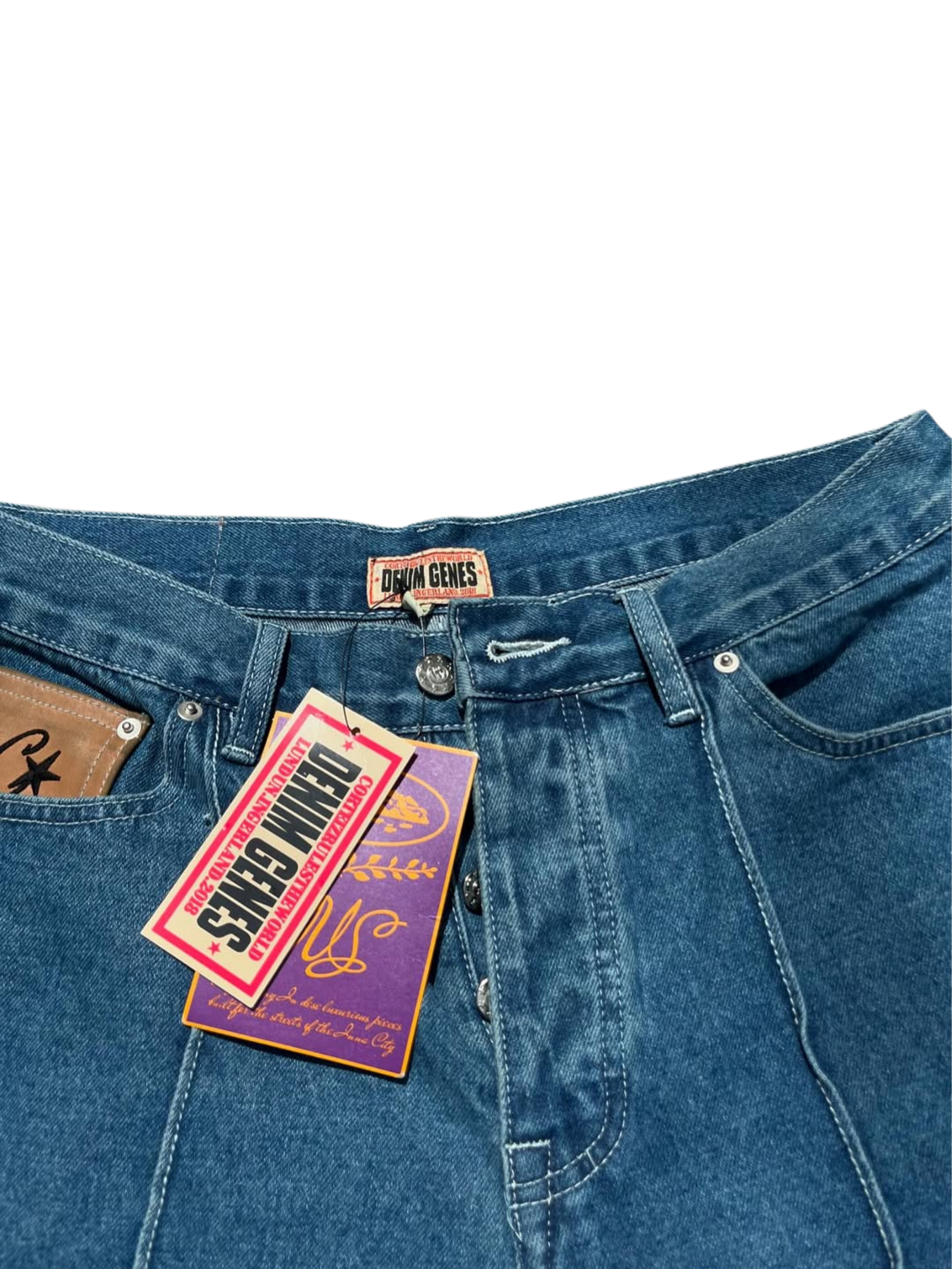 Corteiz wide leg jorts