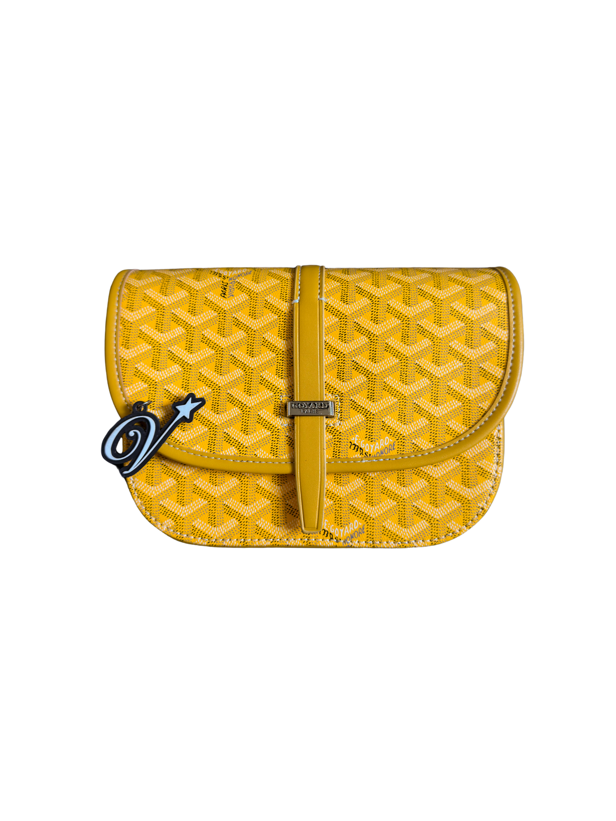 Goyard Belvedere Crossbody Bag in Yellow