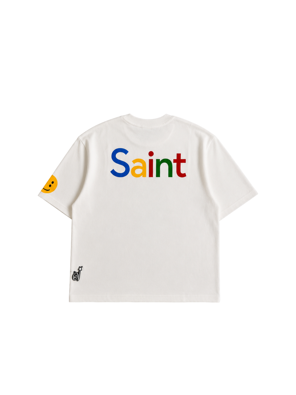 Saint Michael Ask God Tee SMALL - ON HAND