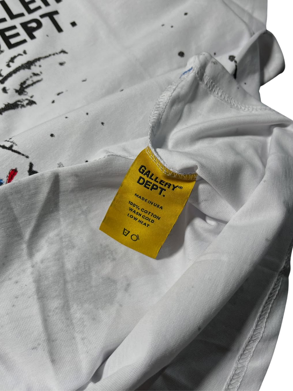 Gallery dept. splattered tee