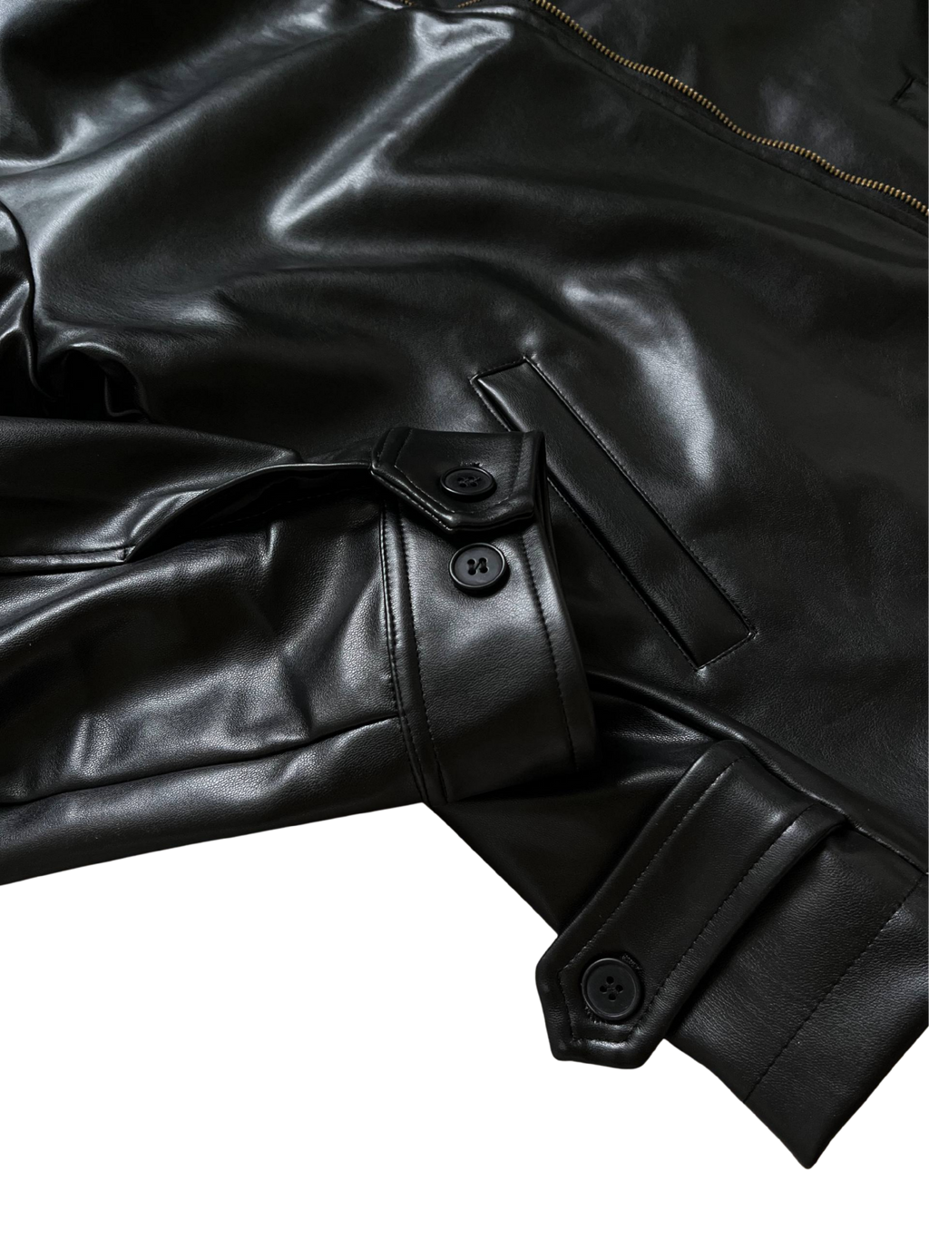 RL Glazed leather jacket