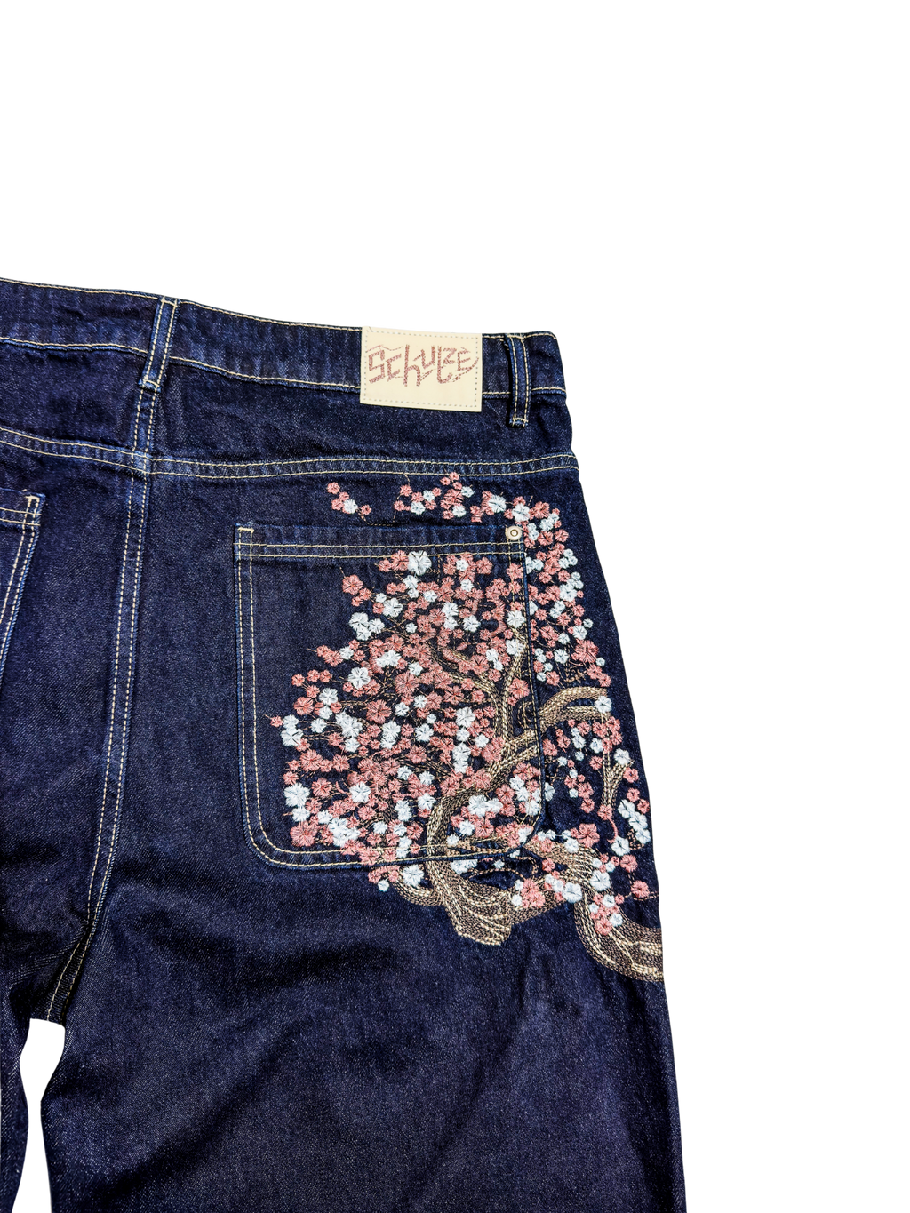 Derschutze Sakura Blossom Jeans