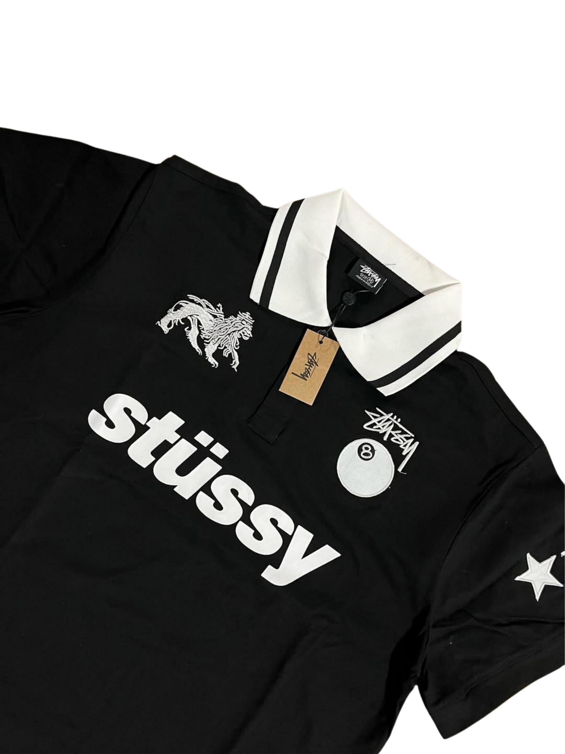Stüssy football polo