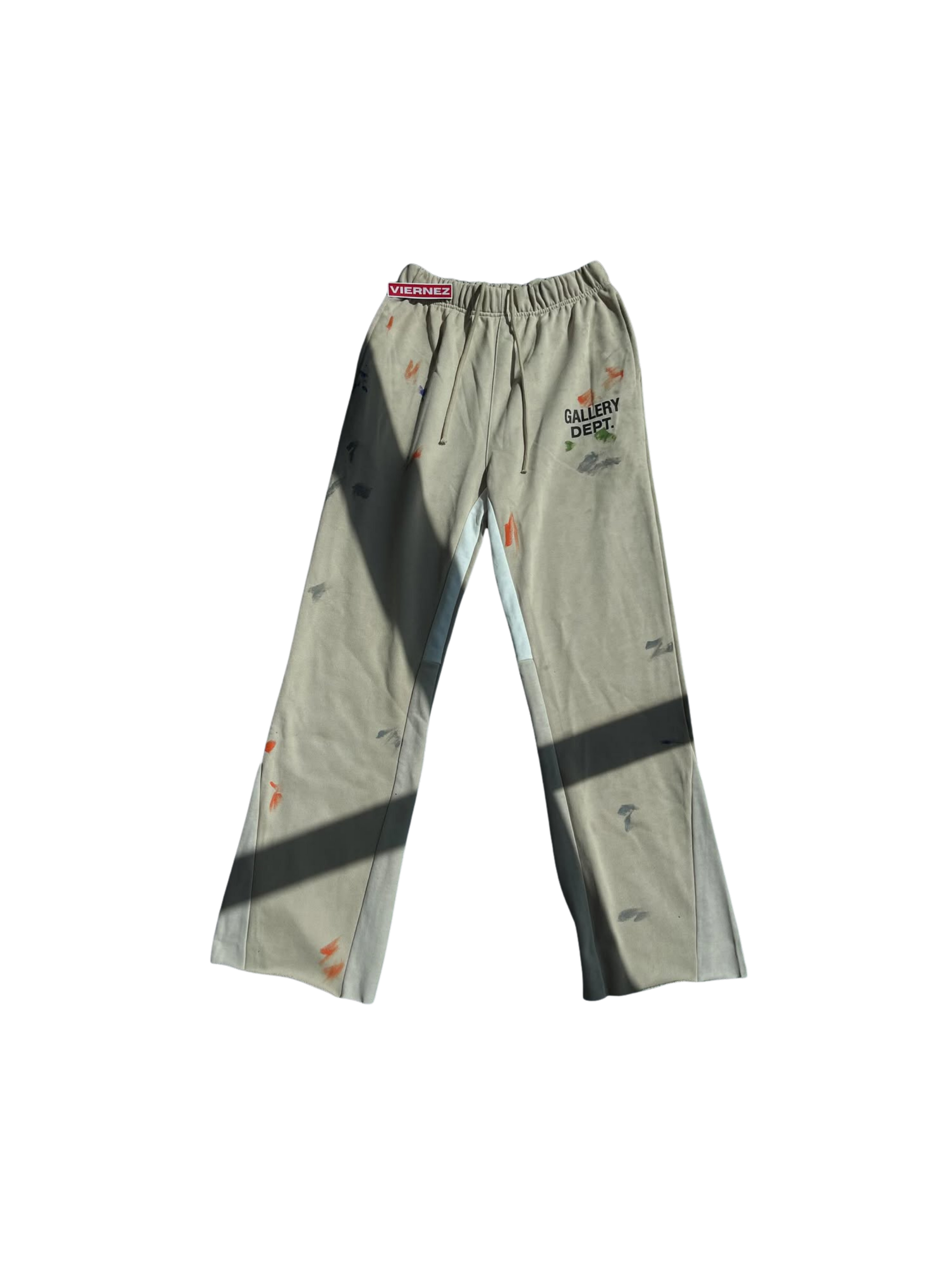 Gallery dept. logo painted flared sweats