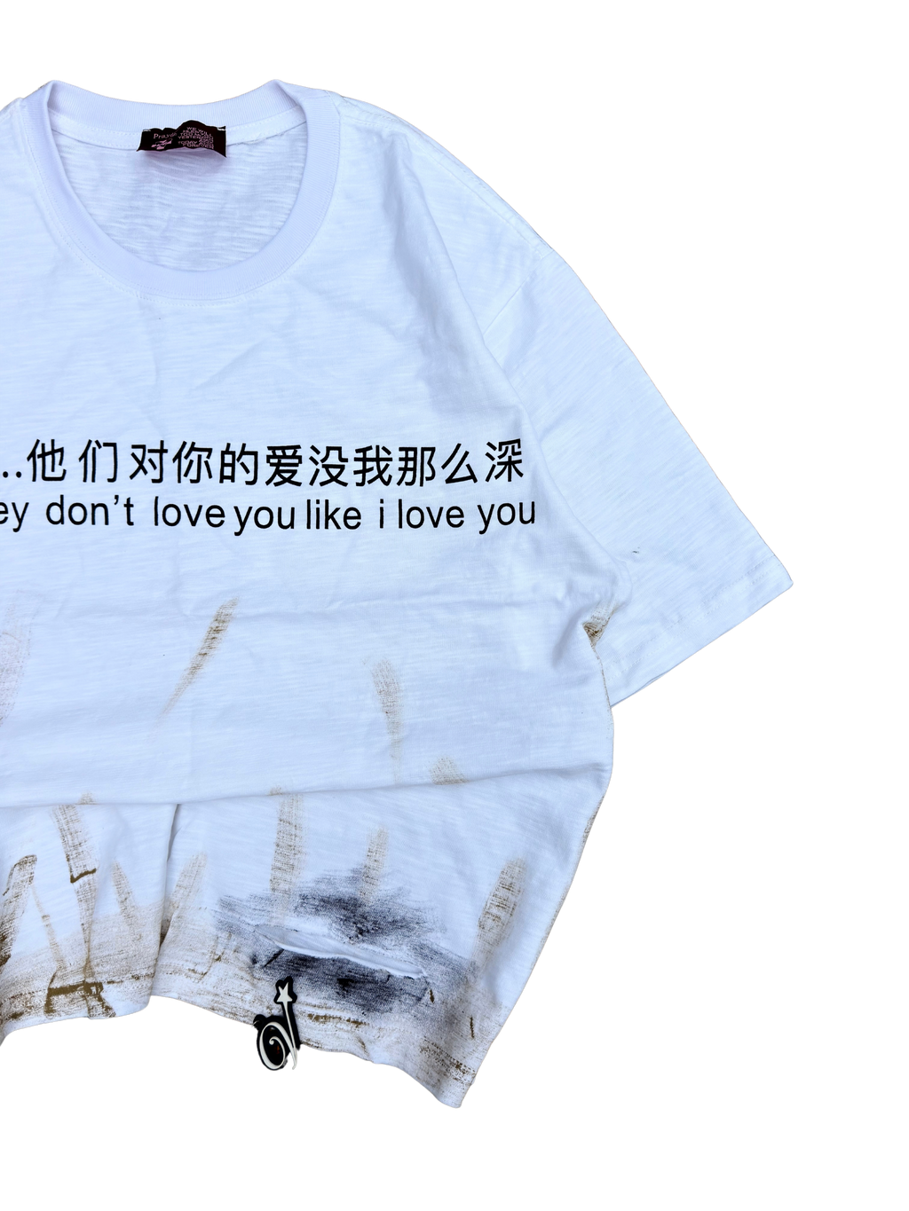 Praying Dirty Maps Tee MEDIUM - ON HAND