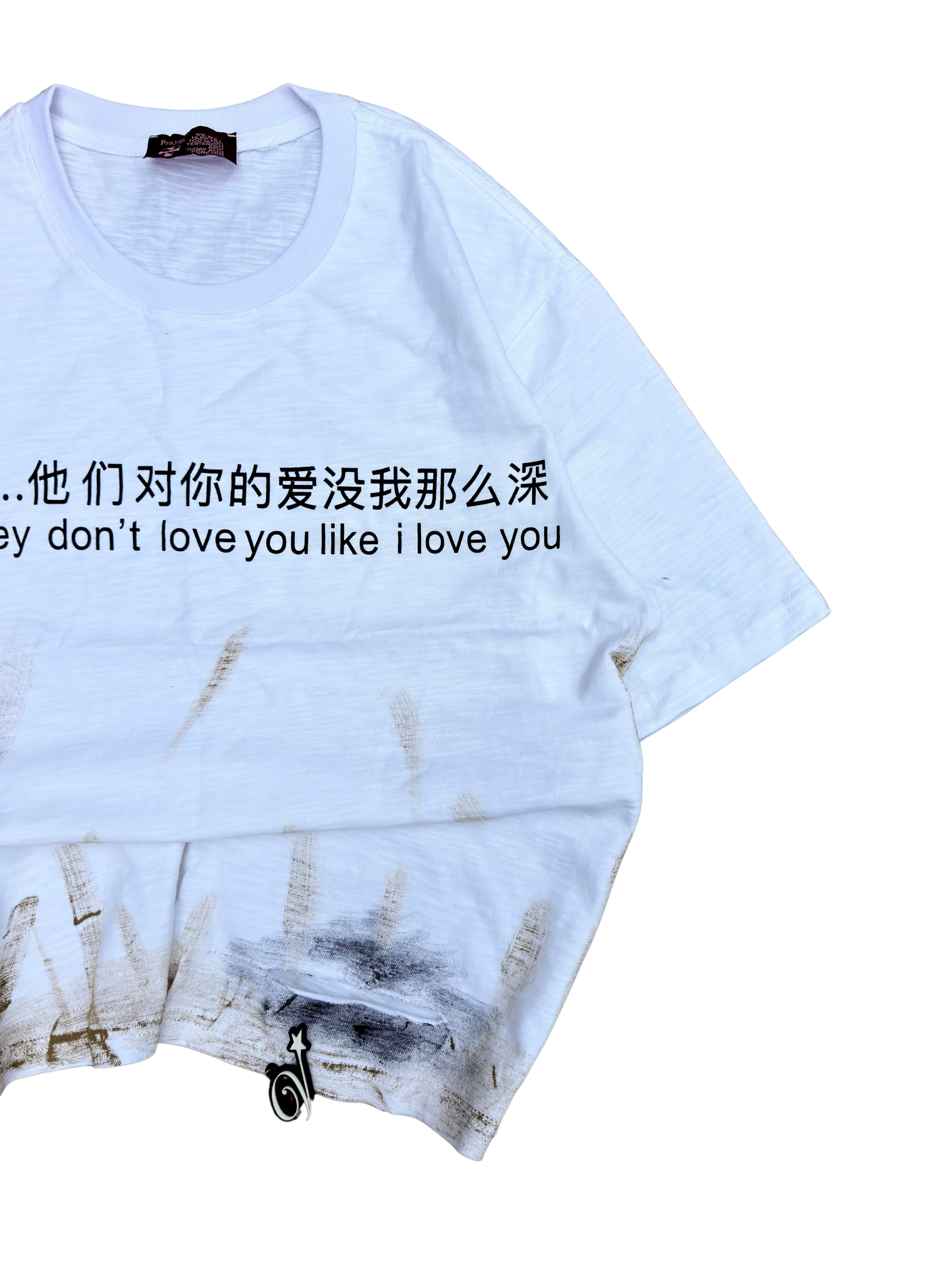 Praying Dirty Maps Tee MEDIUM - ON HAND
