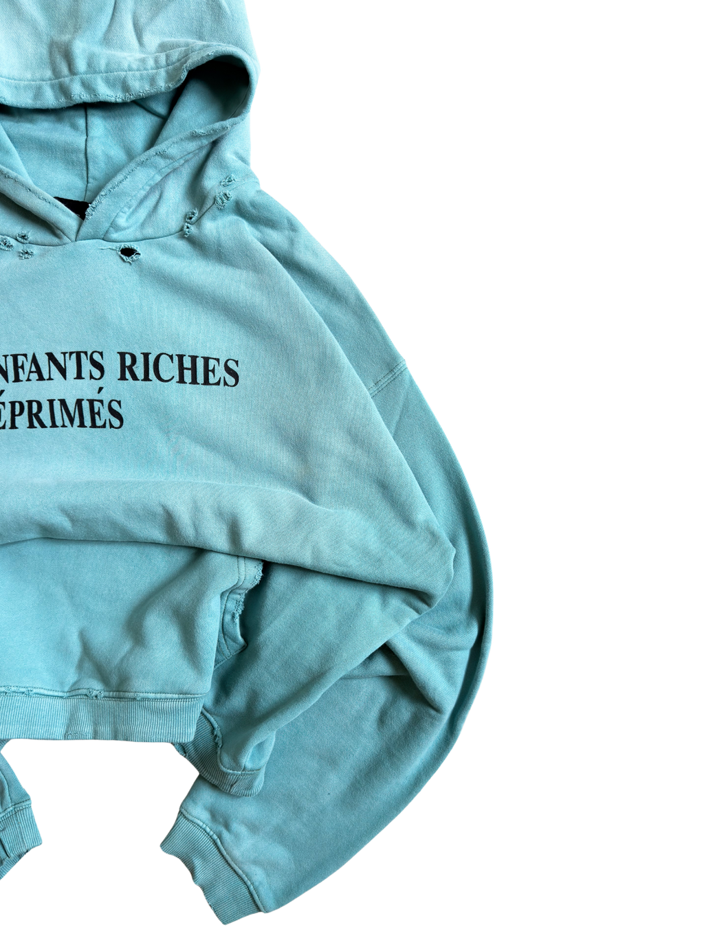 Enfants Riches Déprimés Sun Faded Aqua Hoodie