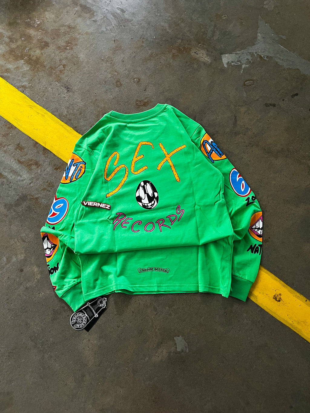 Chrome Hearts Sex Records Long sleeves