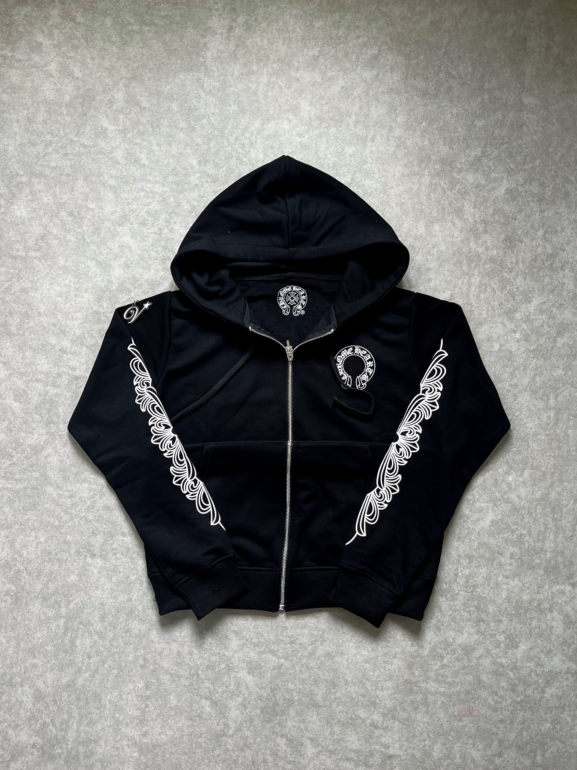 Chrome Hearts Horseshoe Zip hoodie