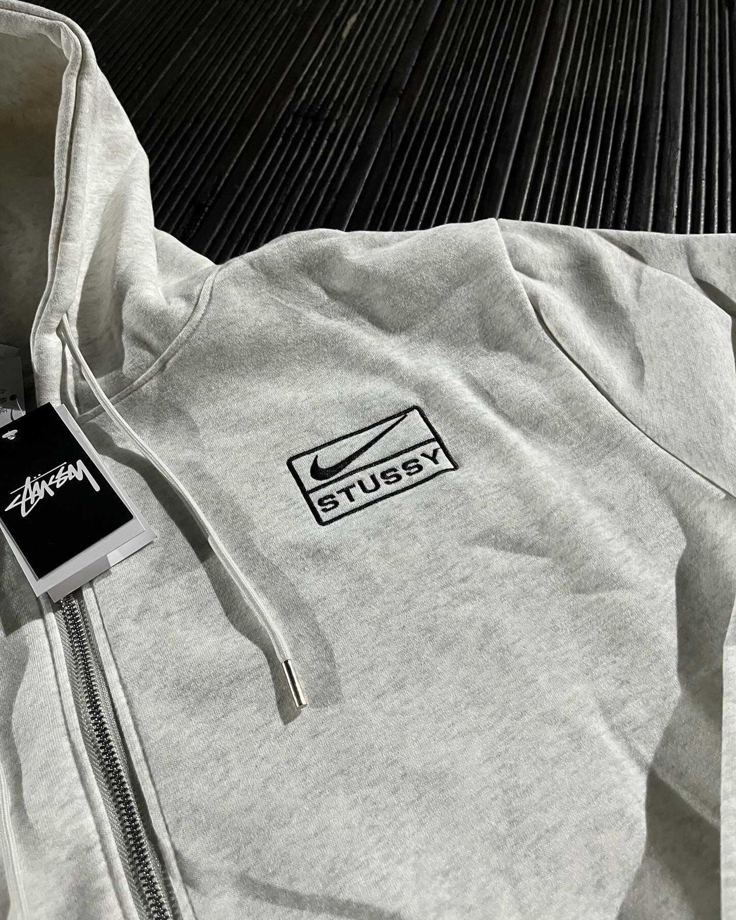 Stüssy x nk zip hoodie